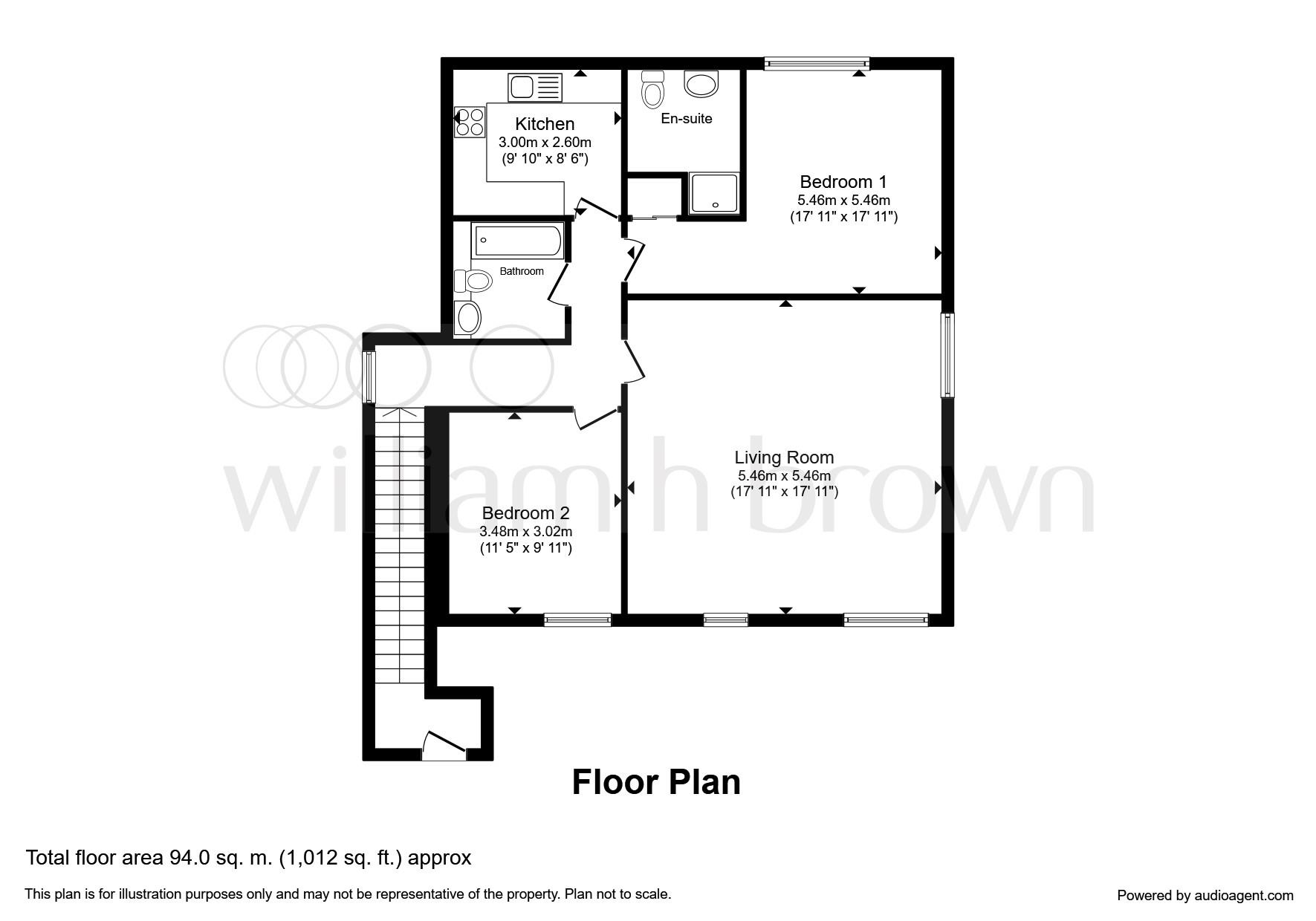 2 Bedrooms Maisonette to rent in Havercroft Close, St.Albans AL3