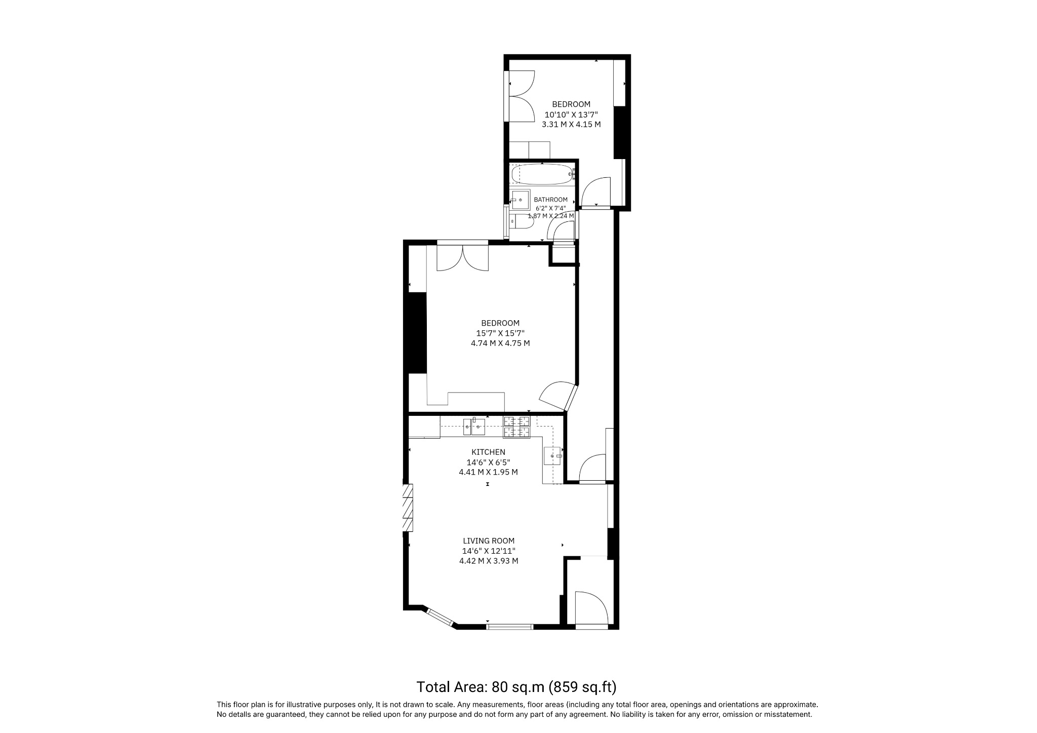 18a Chesham Place, Brighton, East Sussex floorplan
