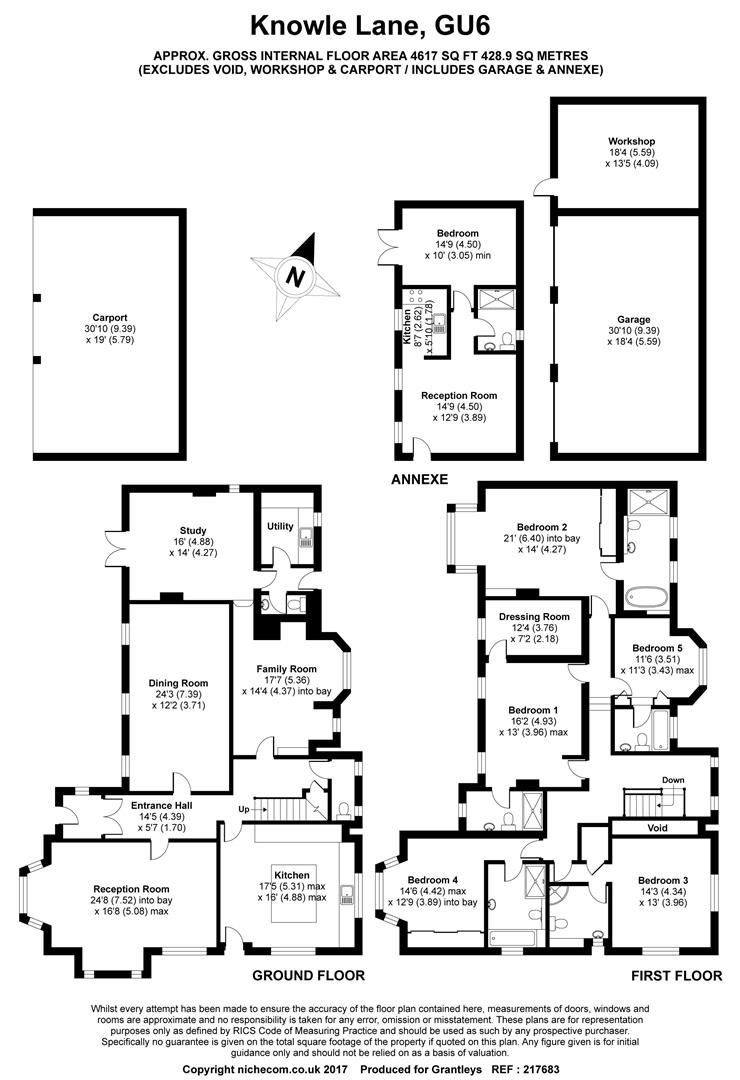 Waterlands Farm, Knowle Lane, Cranleigh floorplan