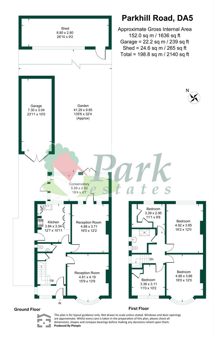26, Parkhill Road, Bexley floorplan