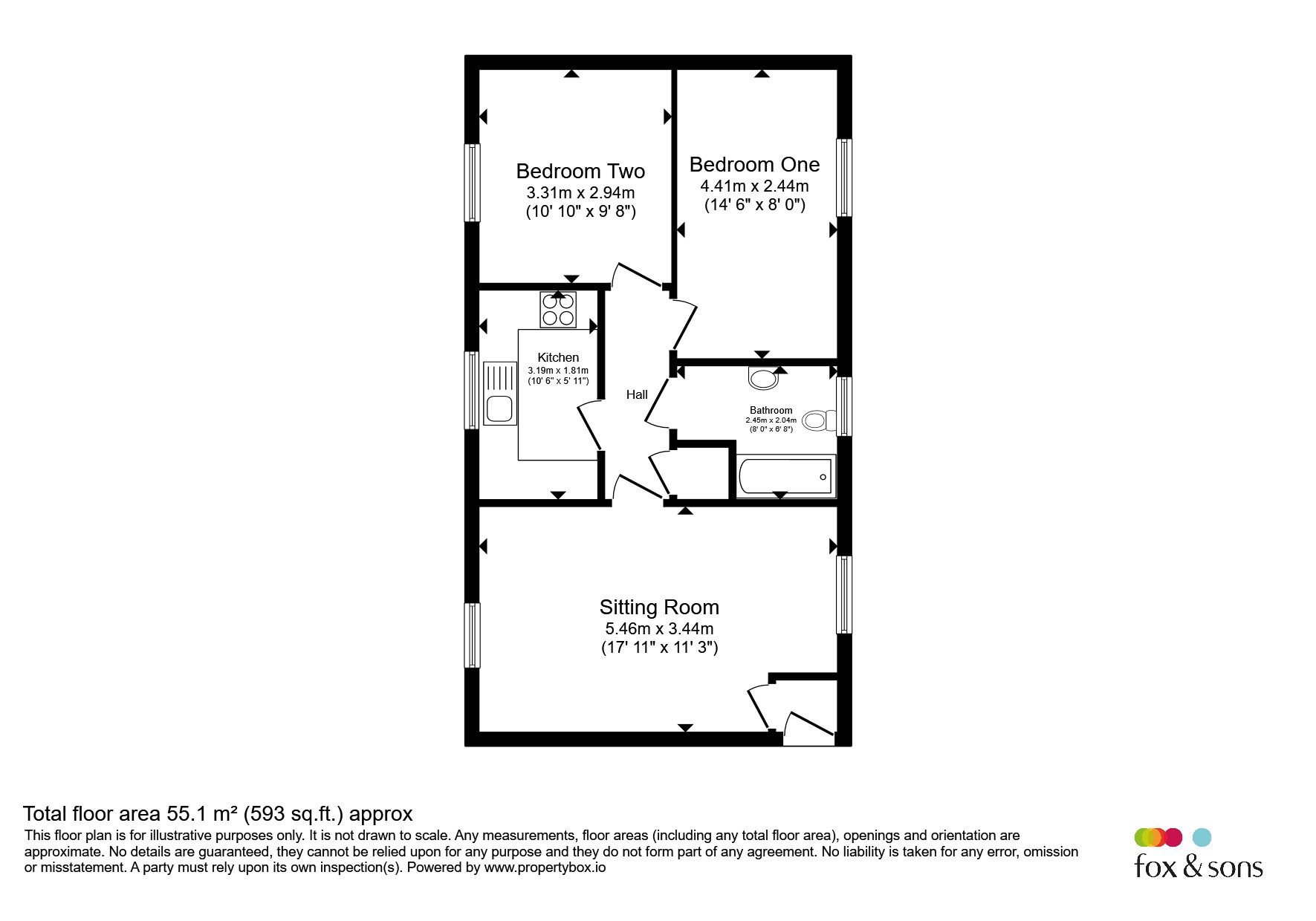 18, Ermine Street, YEOVIL floorplan