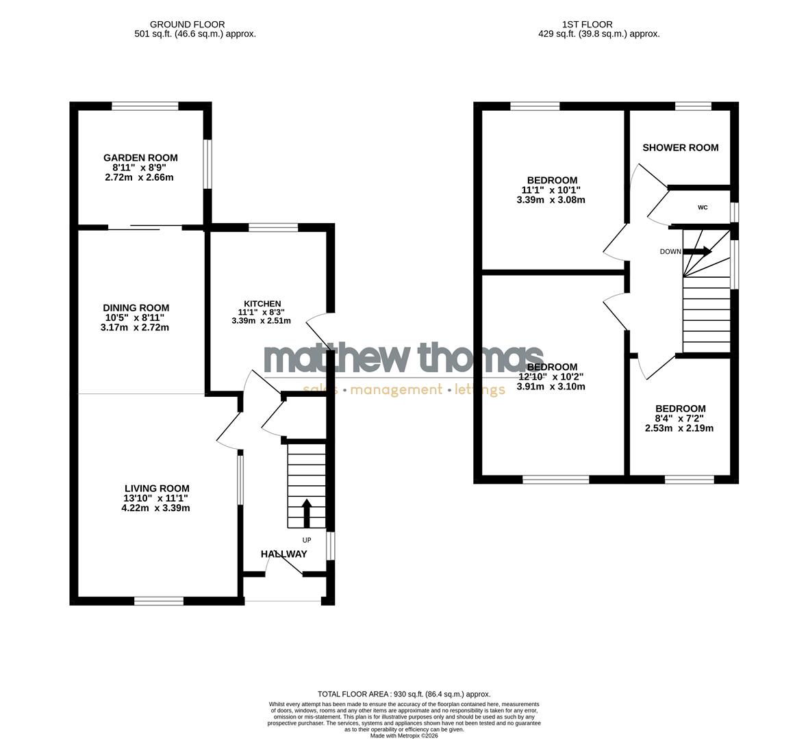 29, West Avenue, Ripley floorplan