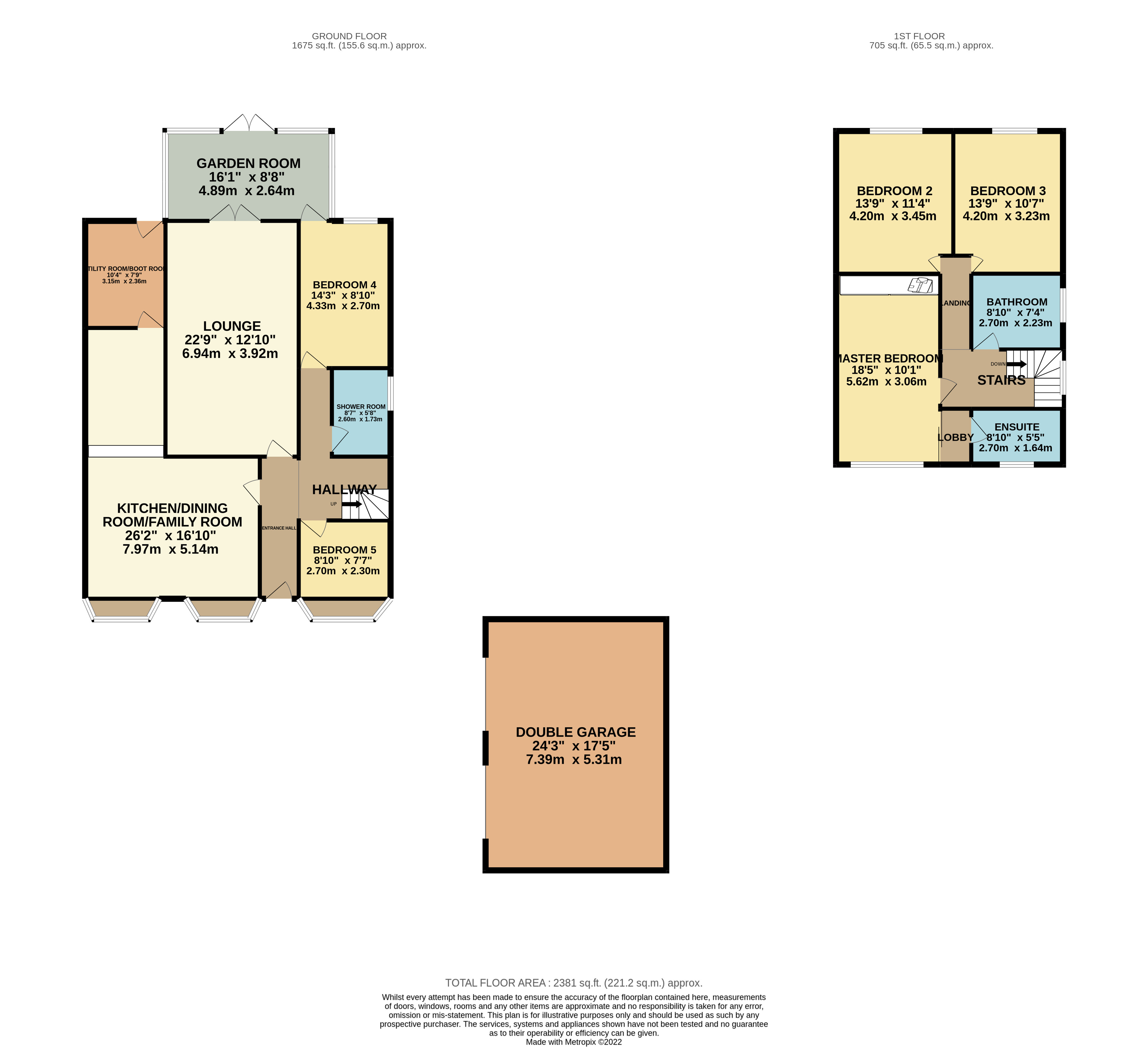 Vernons Place, Shareshill, Wolverhampton WV10, 5 bedroom detached house