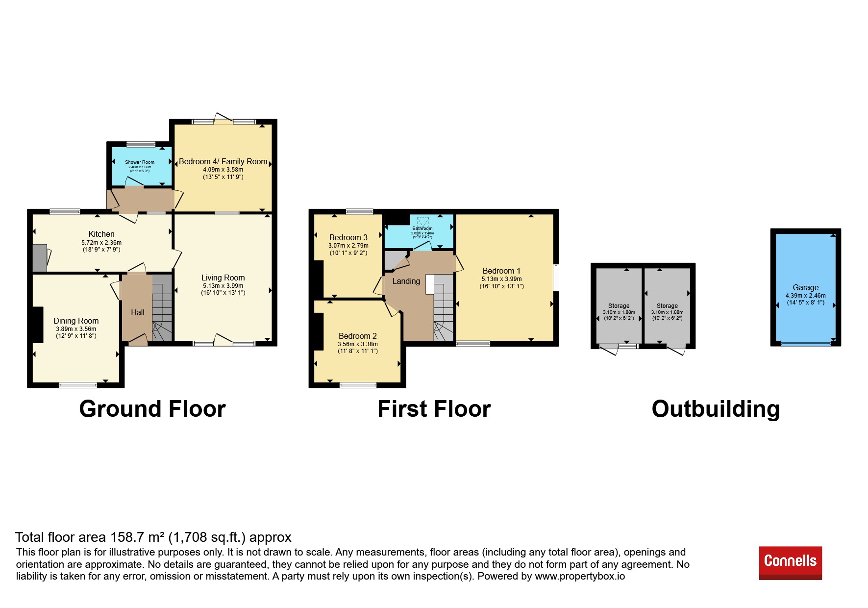 3, Burrow Farm Cottages, Exeter floorplan