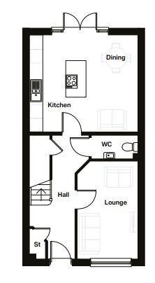 The Omberlsey, Balderton, Newark on Trent floorplan