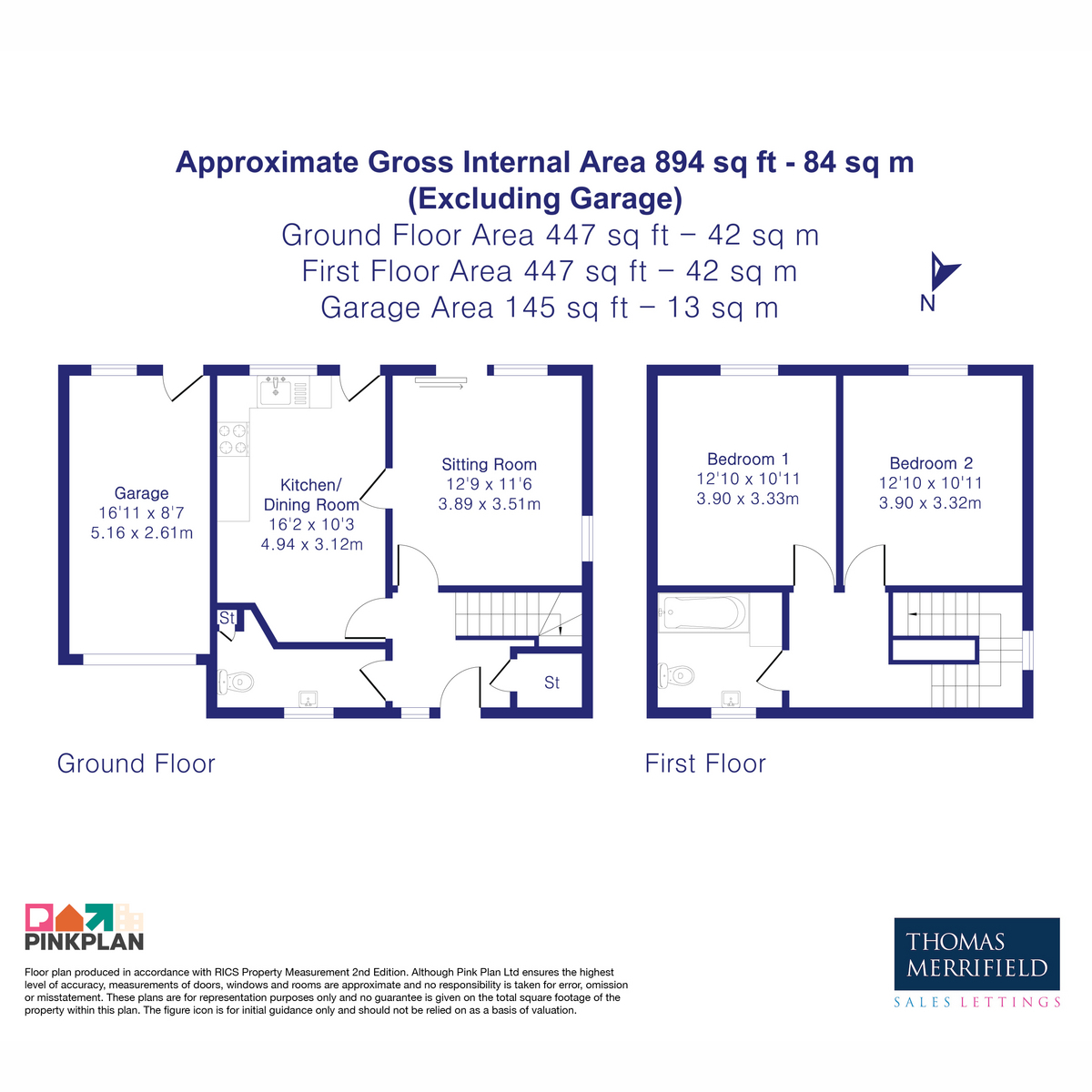 2, Franklin Close, Kidlington floorplan