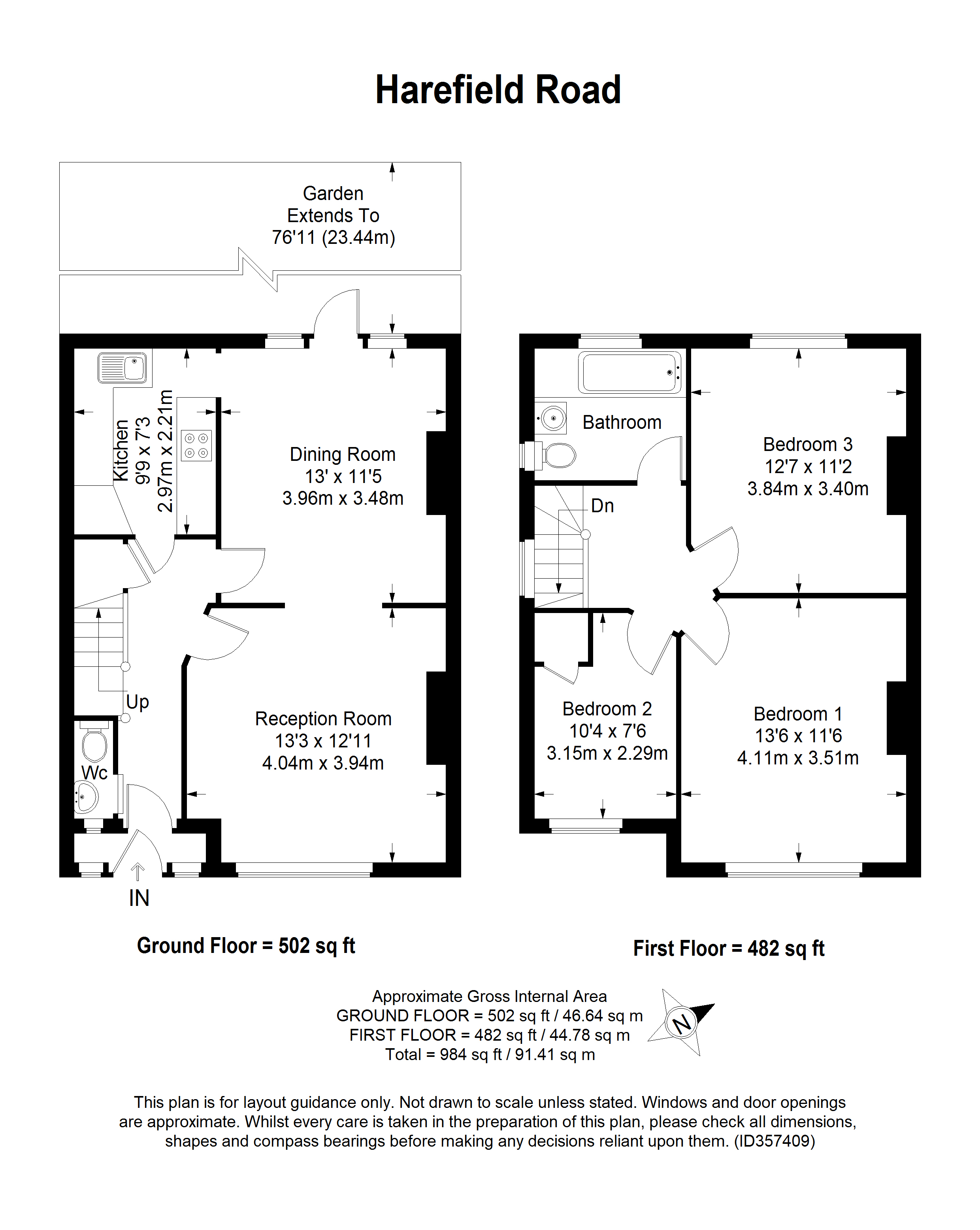 3 Bedrooms Semi-detached house for sale in Harefield Road, Uxbridge UB8