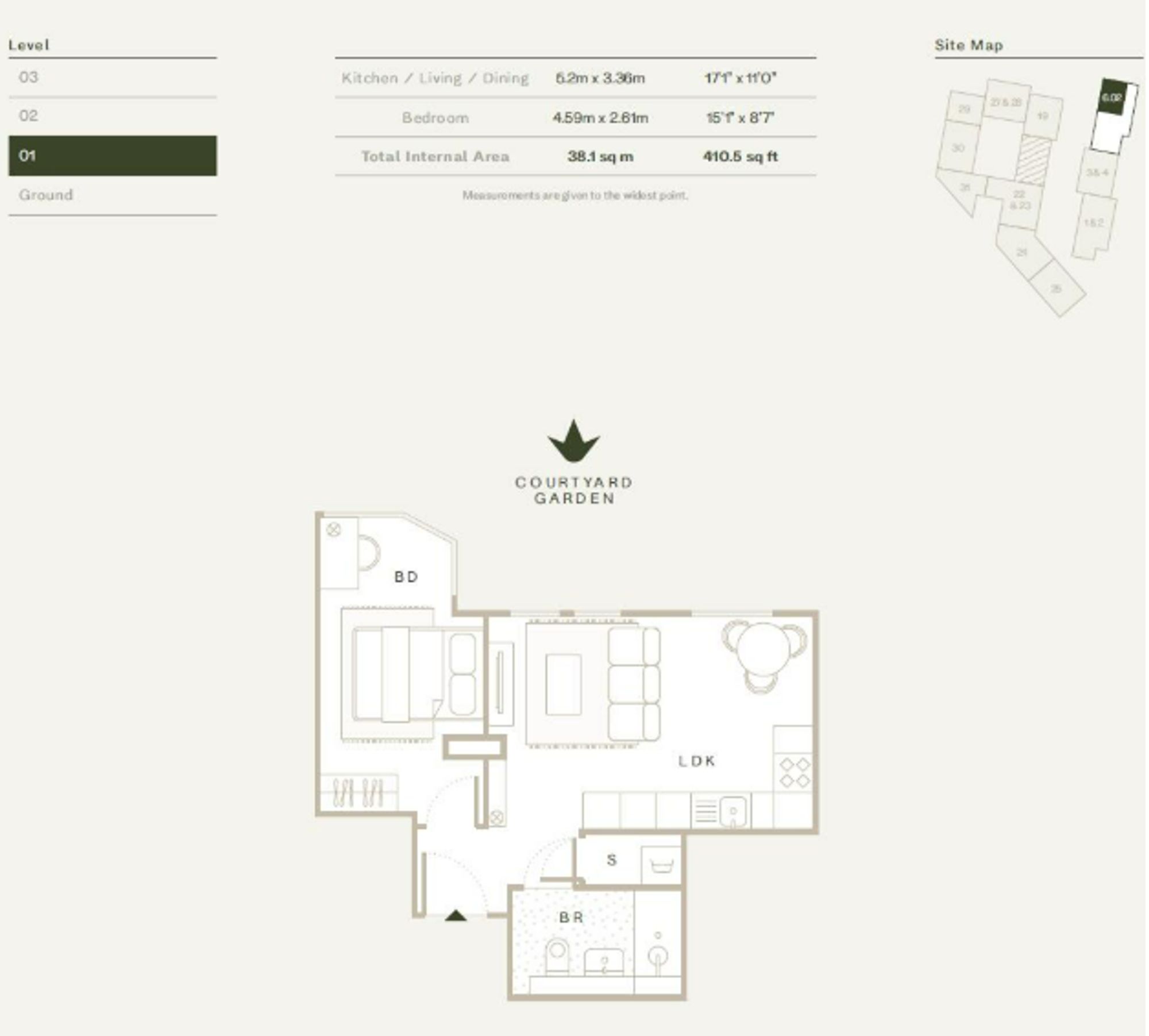 Flat 1, Angel Point 330-336 City Road, London floorplan