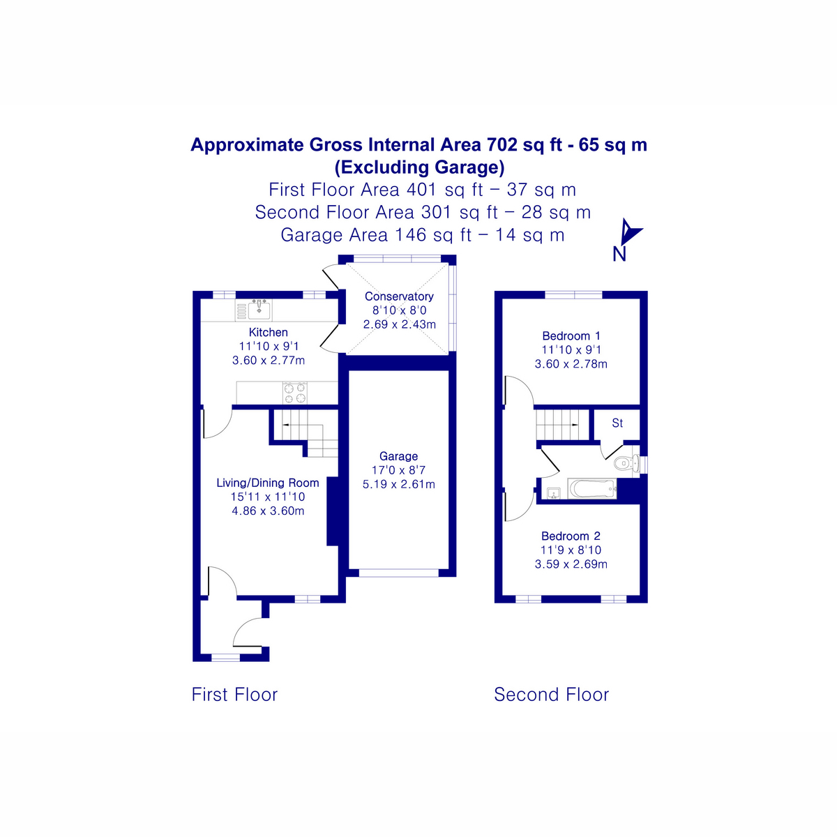 37, Lyneham Road, Bicester floorplan