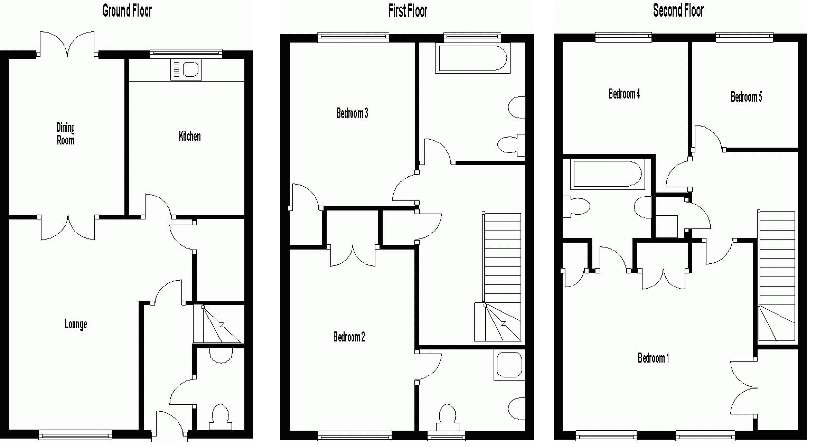 5 Bedrooms  for sale in Gardeners Place, Chartham, Canterbury CT4