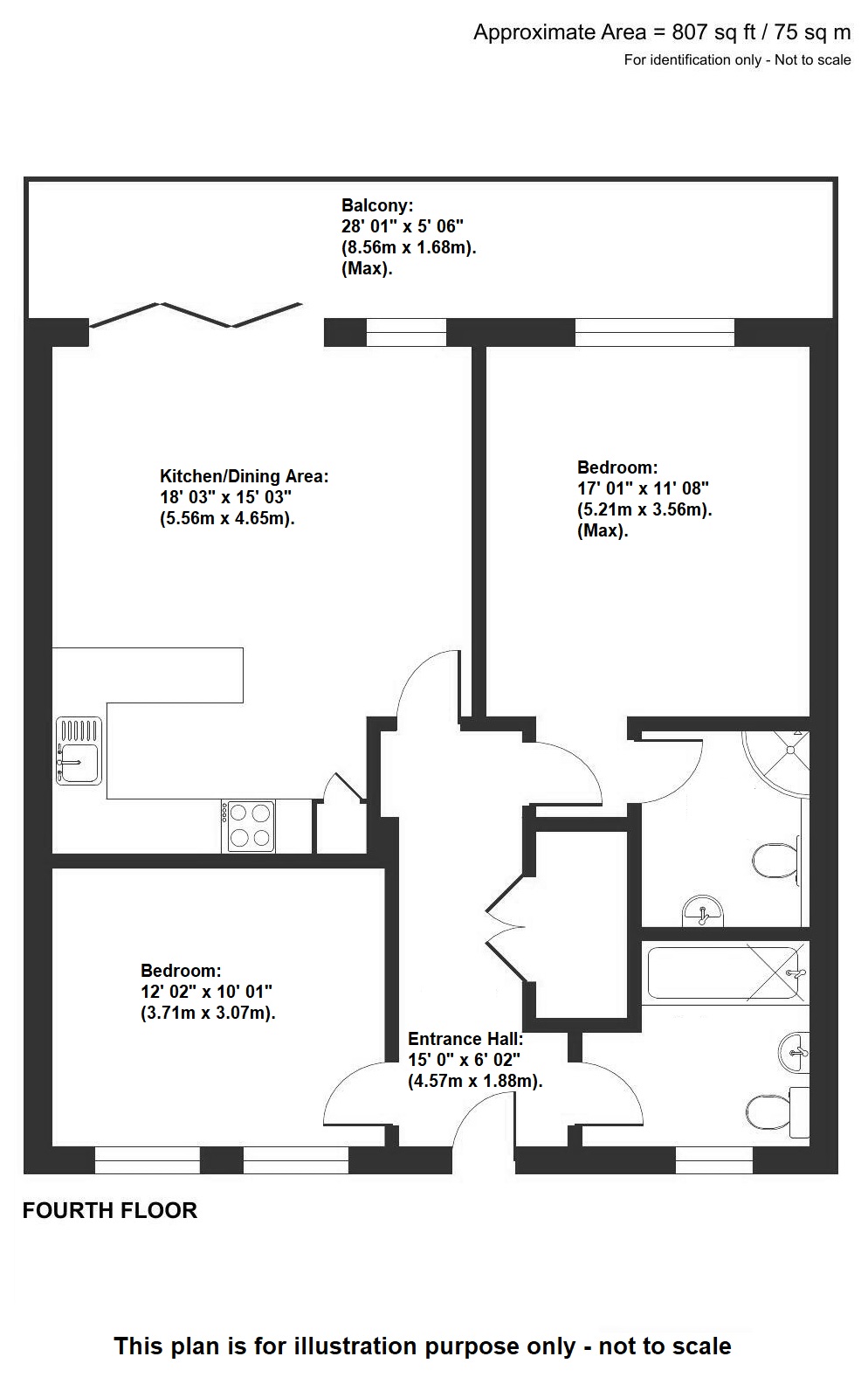 Flat 29, Midas House, 2, Knoll Rise, Orpington floorplan