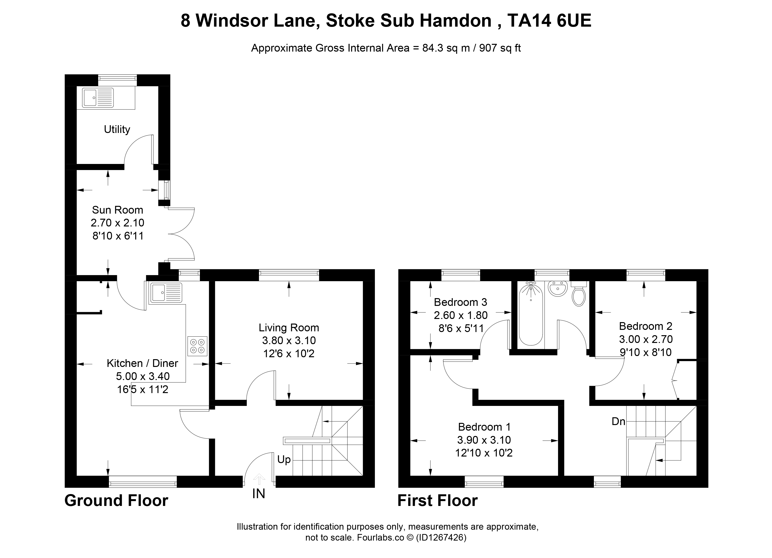 8, Windsor Lane, Somerset floorplan