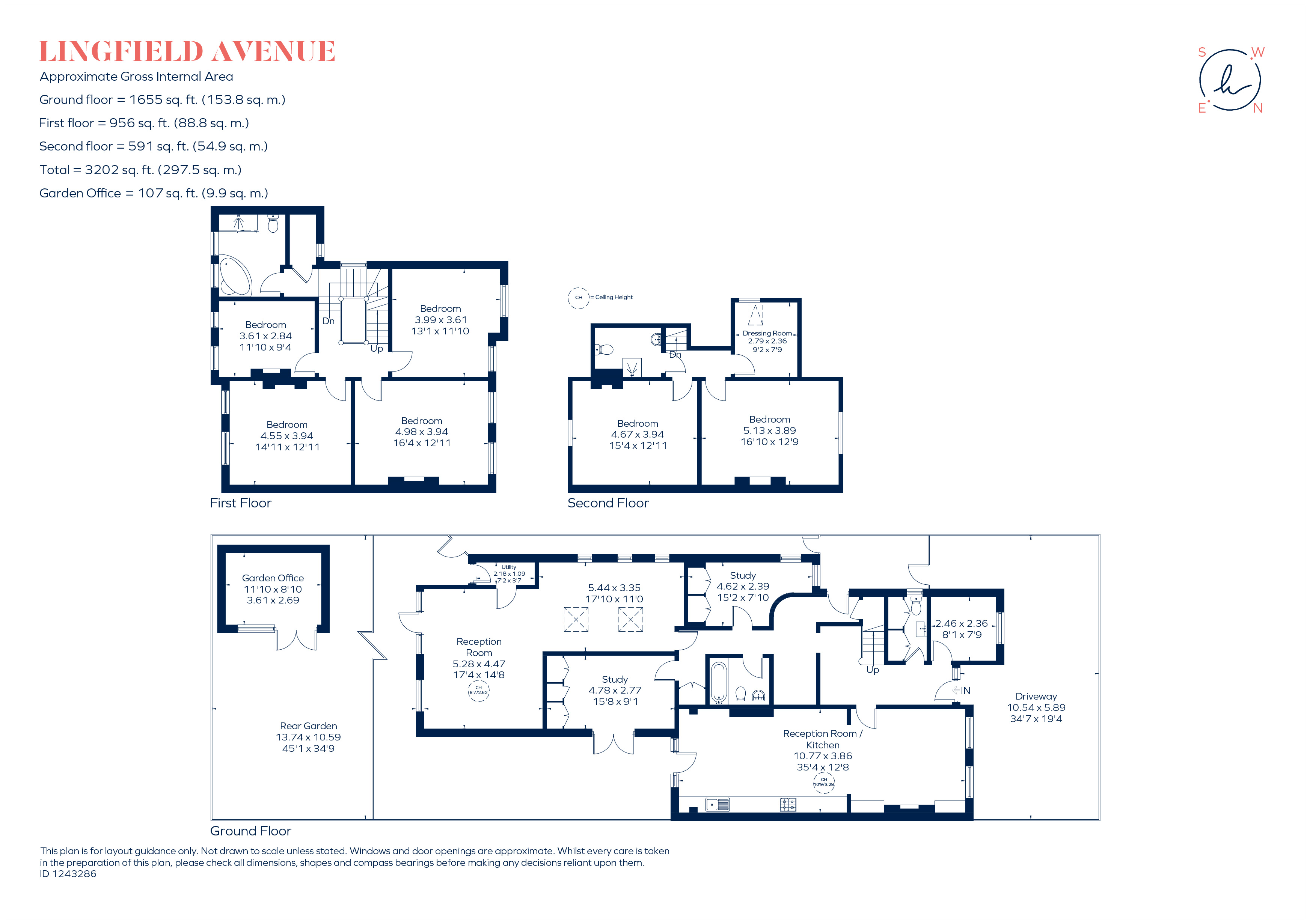 14, Lingfield Avenue, Kingston Upon Thames floorplan
