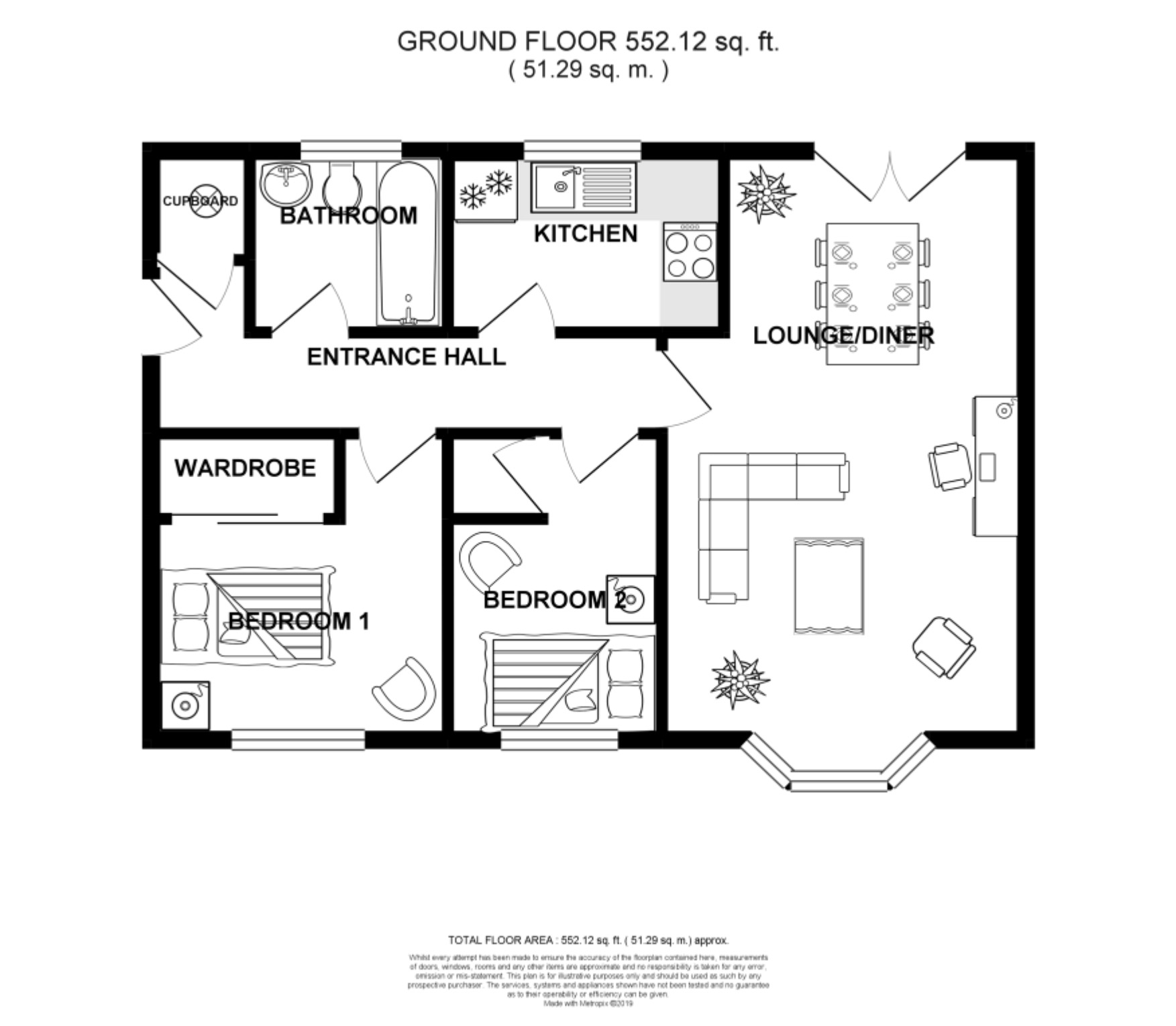 2 Bedrooms Flat for sale in Fox Close, St. Annes Park, Bristol BS4