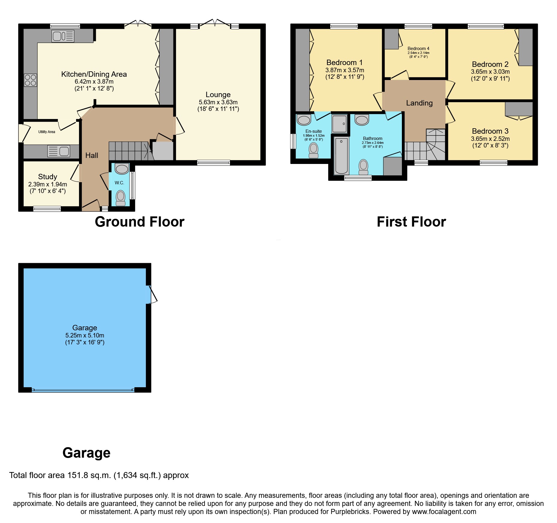 4, Edward Gardens, Warrington floorplan