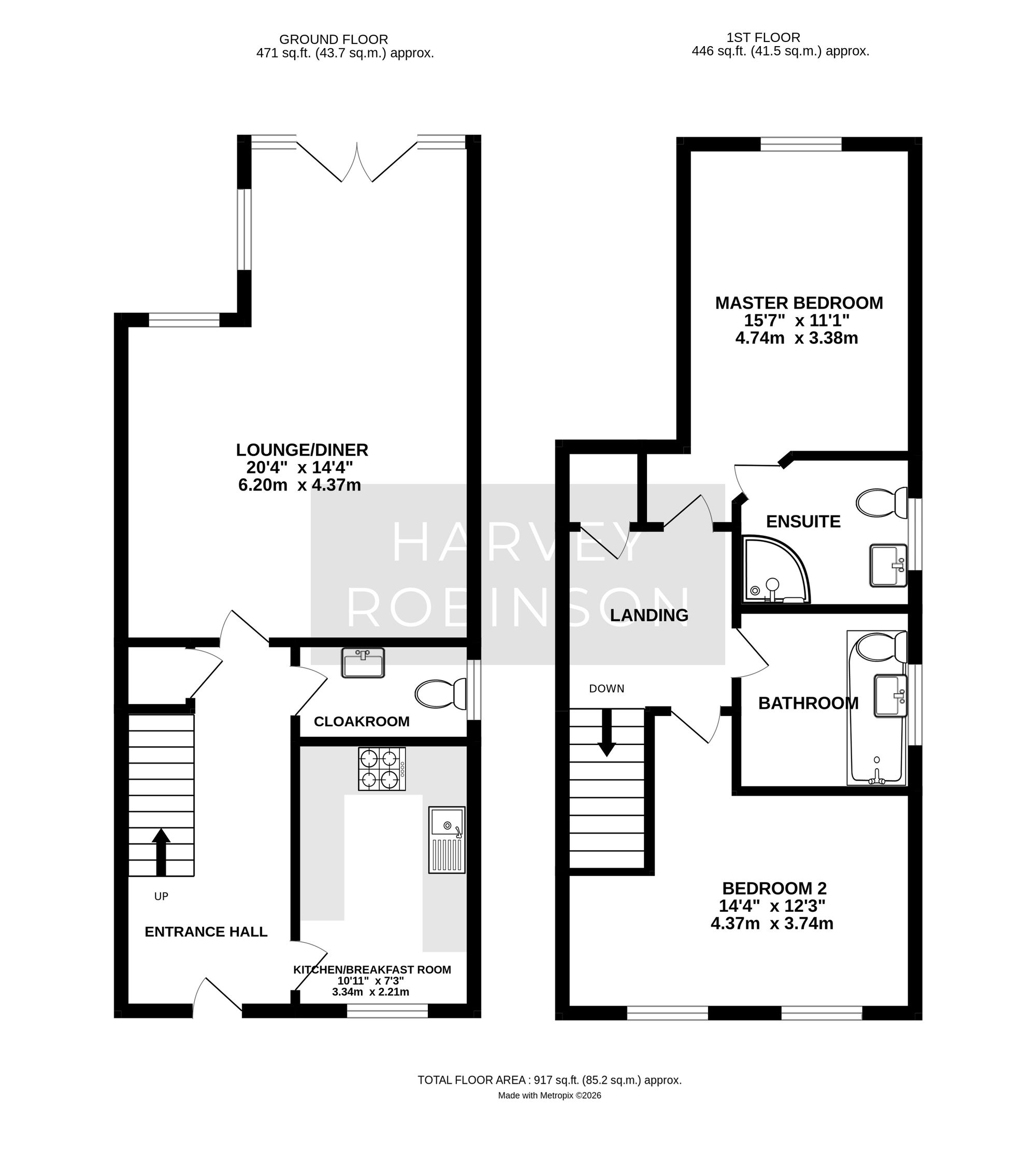 59 Central Avenue, Huntingdon floorplan