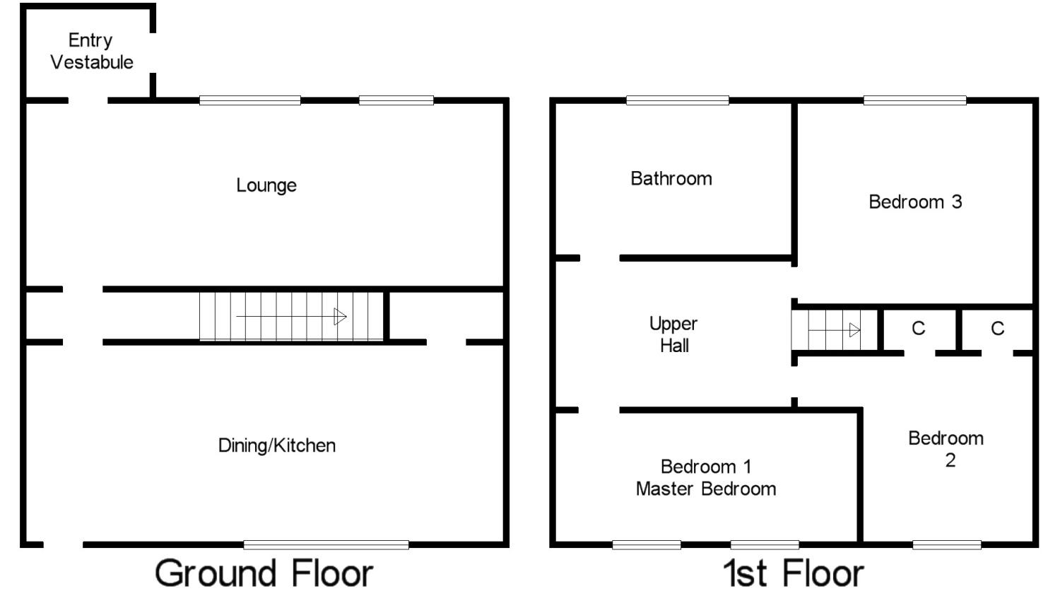 3 Bedrooms Terraced house for sale in Claythorn Avenue, Glasgow, Lanarkshire G40