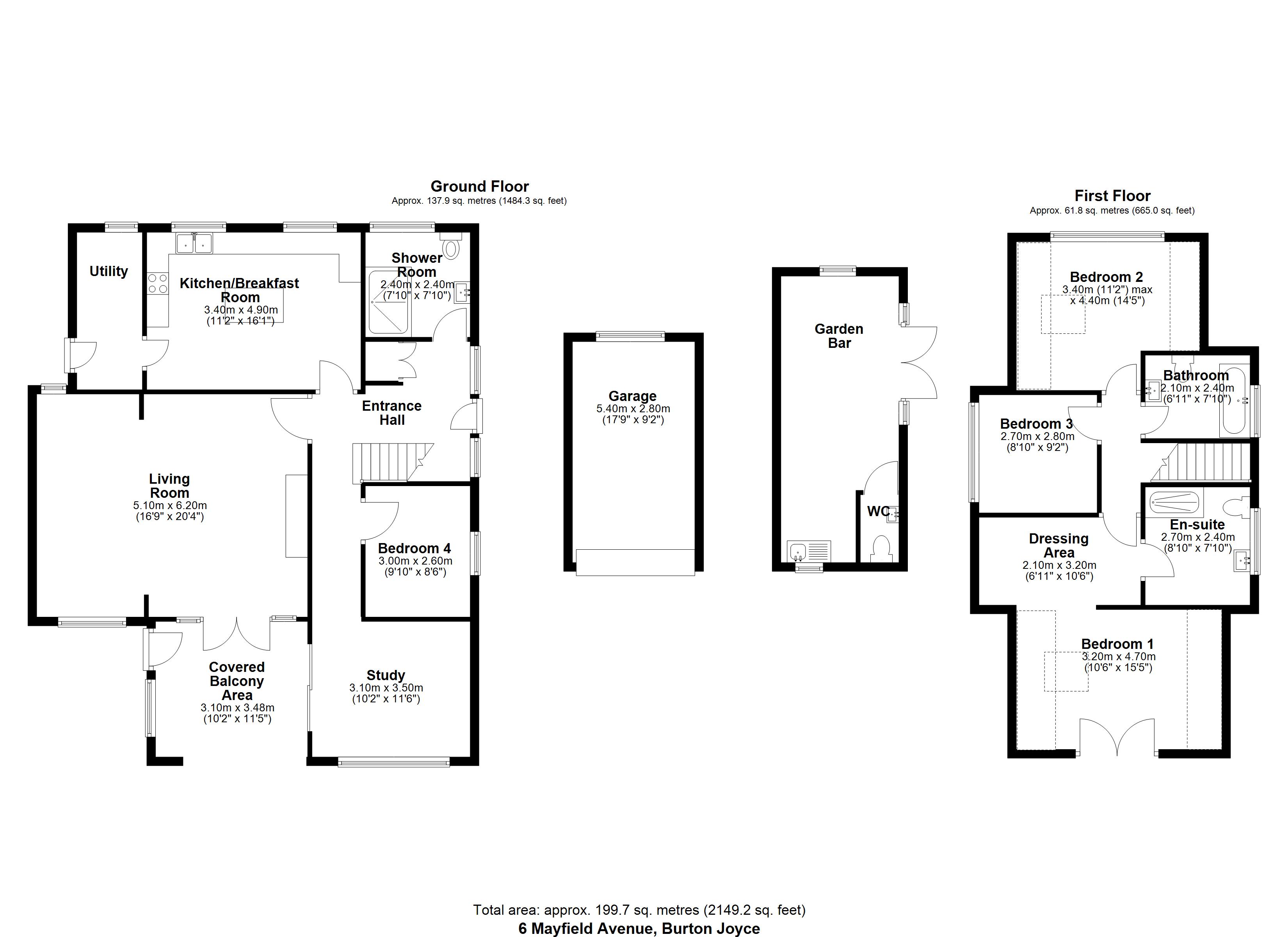 6, Mayfield Avenue, Nottingham floorplan
