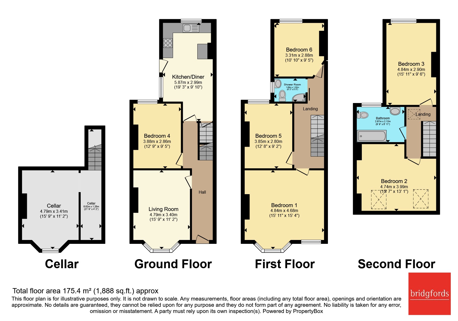 9, Lausanne Road, Greater Manchester floorplan