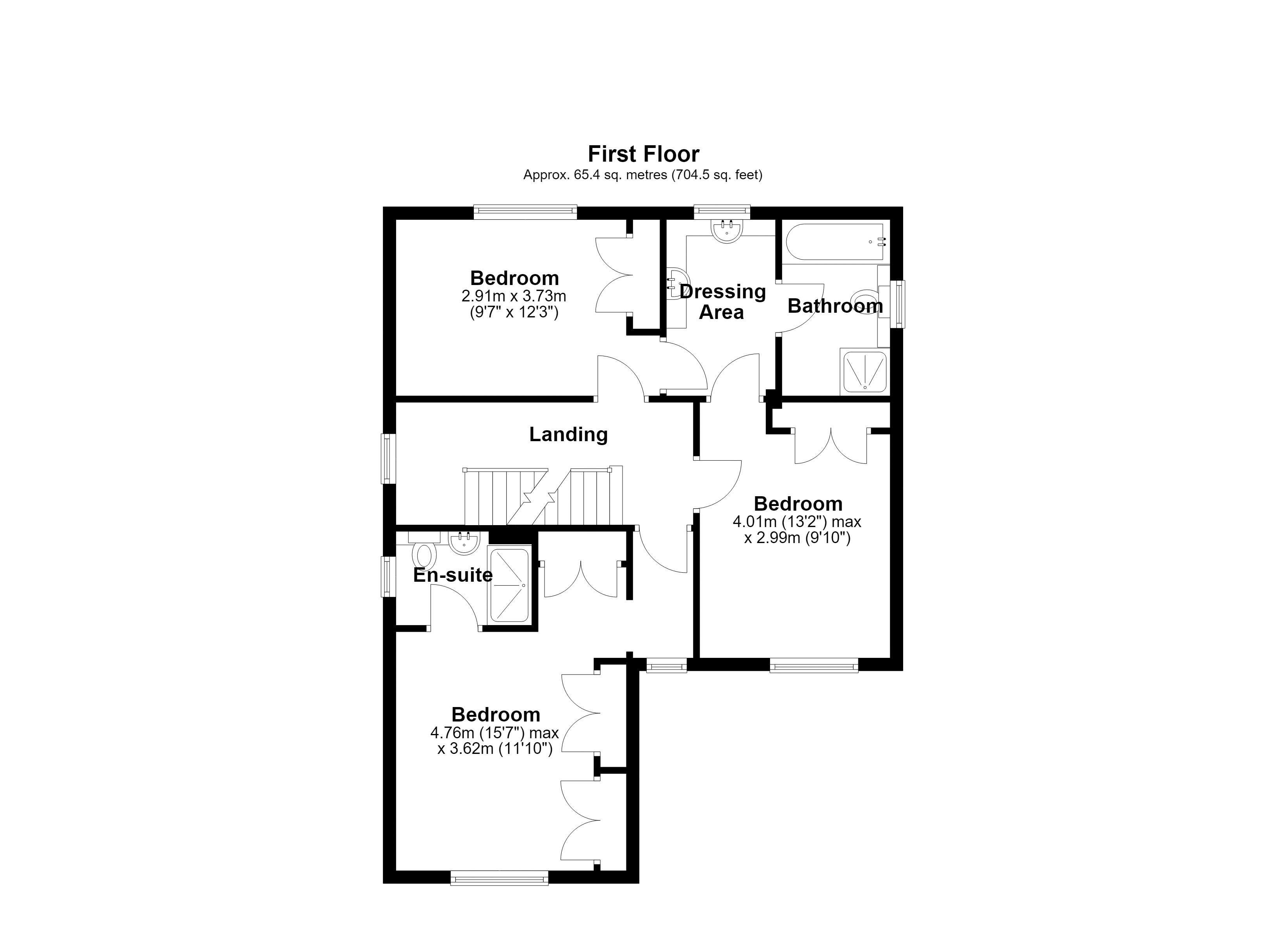 14, Merganser Close, Telford floorplan