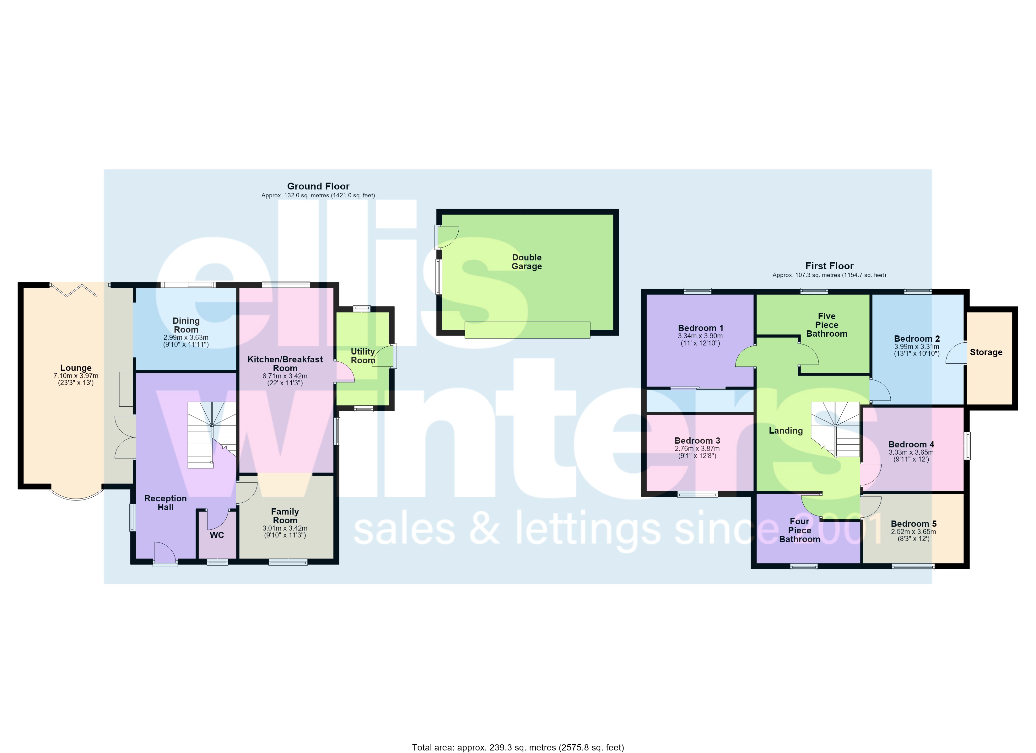 27, Chandlers Way, March floorplan
