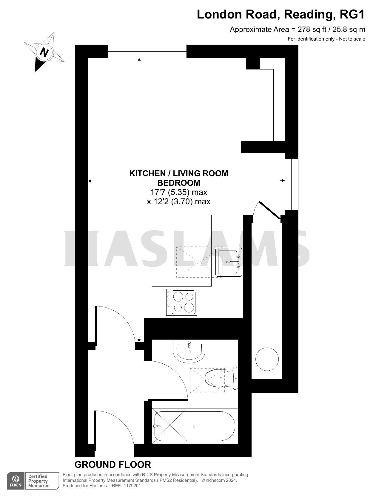 98, 5, London Road, Reading floorplan