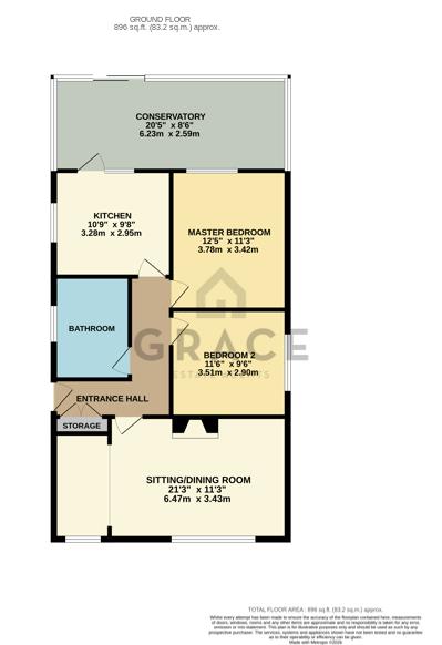 19, Woods Loke West, Lowestoft floorplan