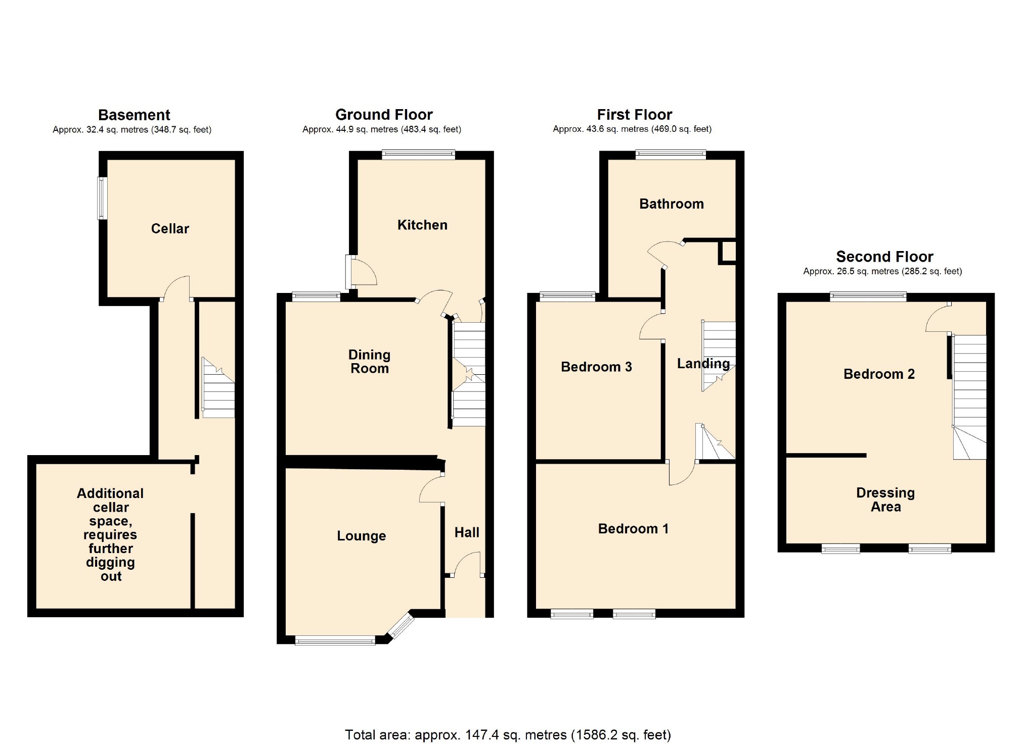 3 Bedrooms Terraced house for sale in Worsley Grove, Levenshulme, Manchester M19