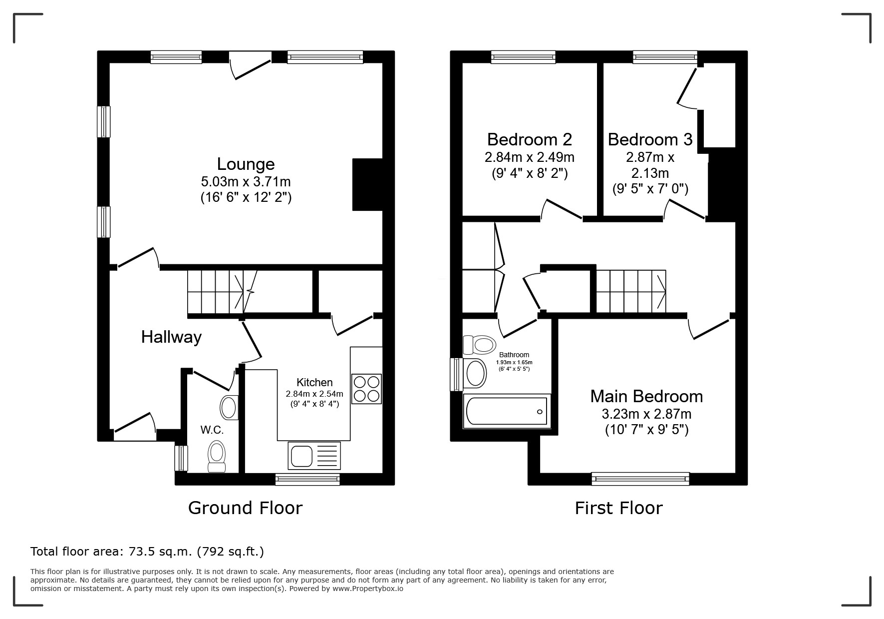 214, Church Street, Essex floorplan