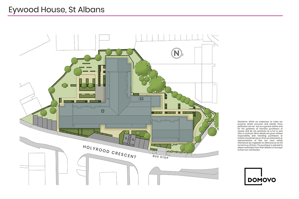 30A Holyrood Crescent, St. Albans AL1, 1 bedroom flat for sale