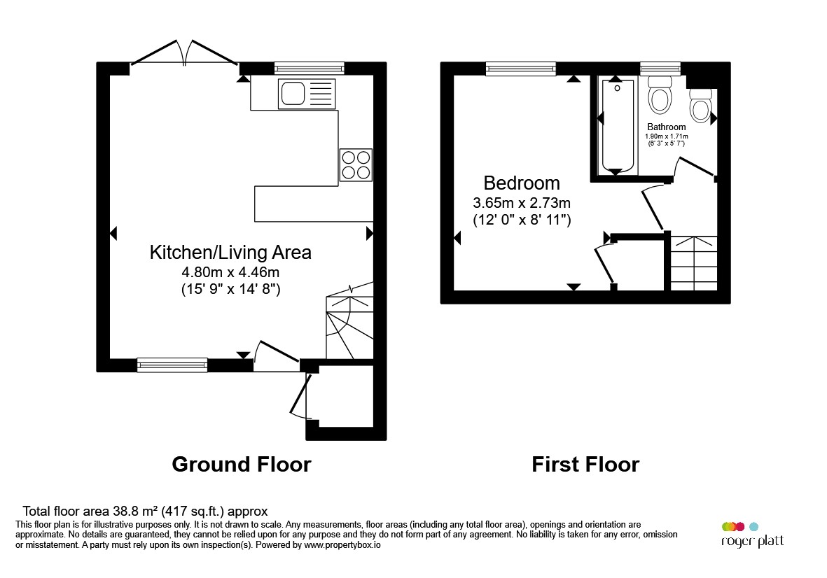 17, Ratby Close, Reading floorplan