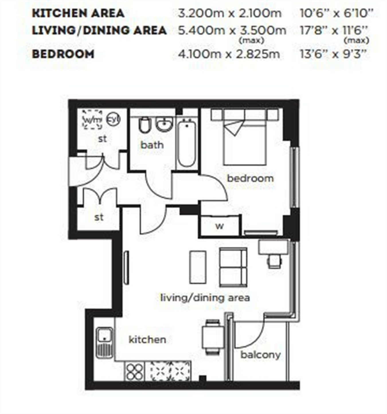 1 Bedrooms Flat to rent in 17 Bessemer Place, North Greenwich, London SE10