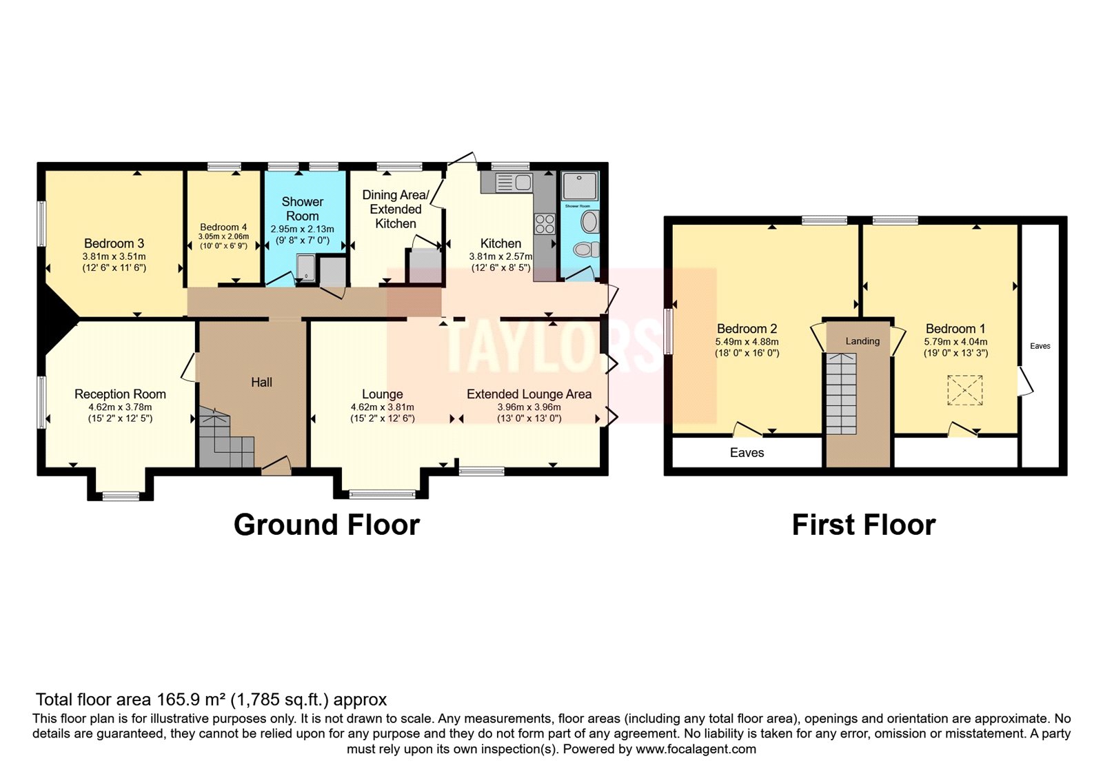 East Hill Road, Dunstable floorplan
