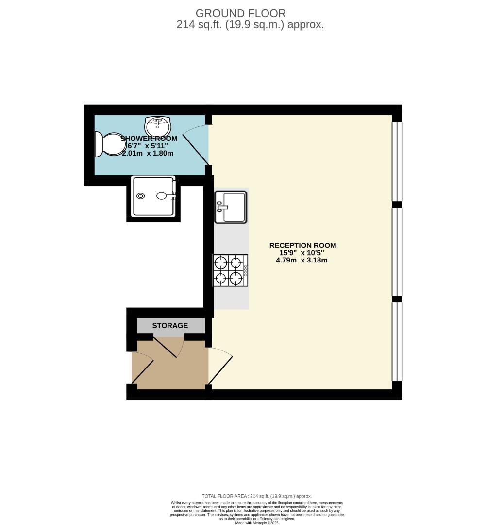 Apartment 55, Smithfield Apartments, 131 Rockingham Street, Sheffield floorplan