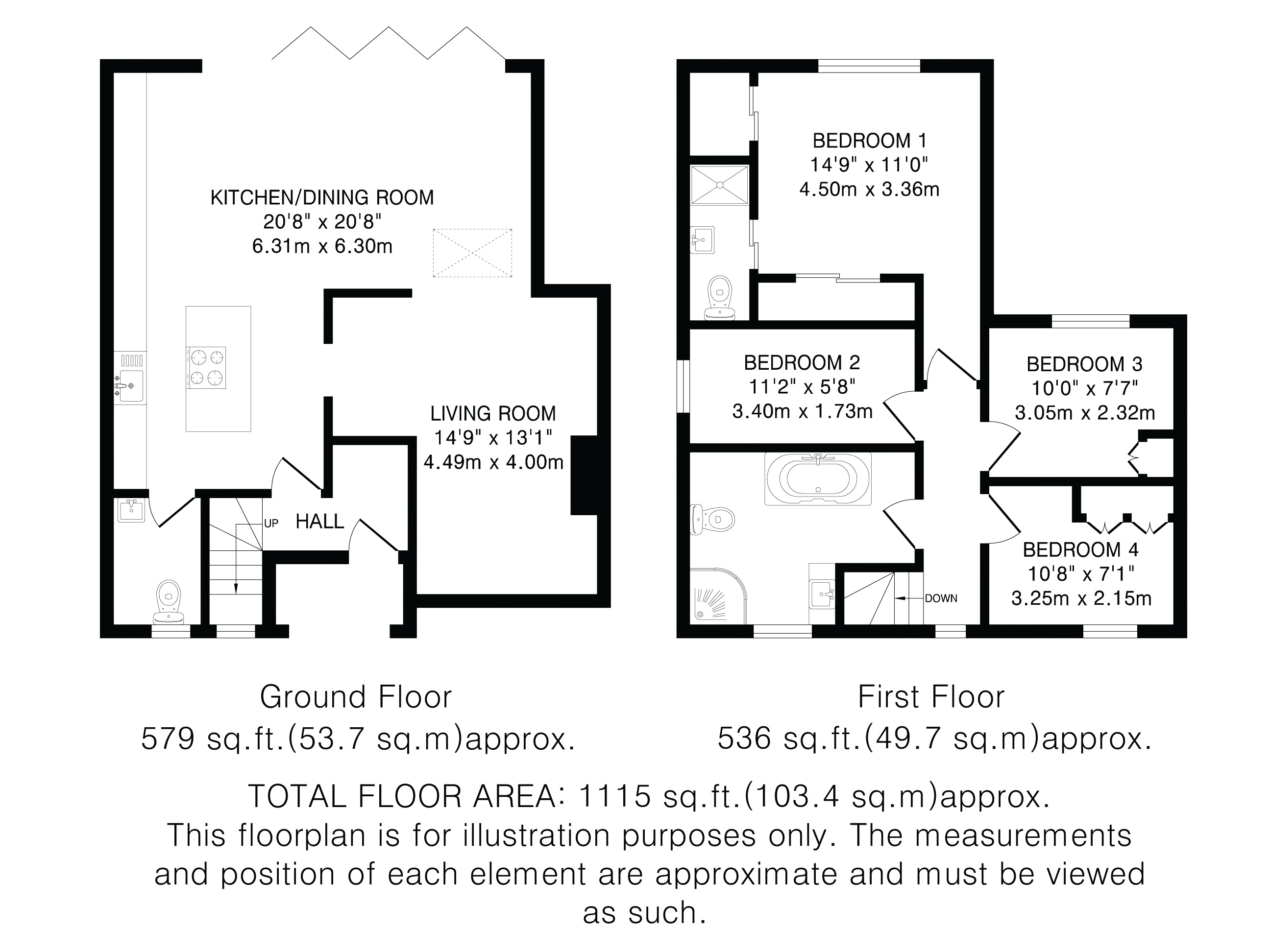 149, Salisbury Road, Hertfordshire floorplan