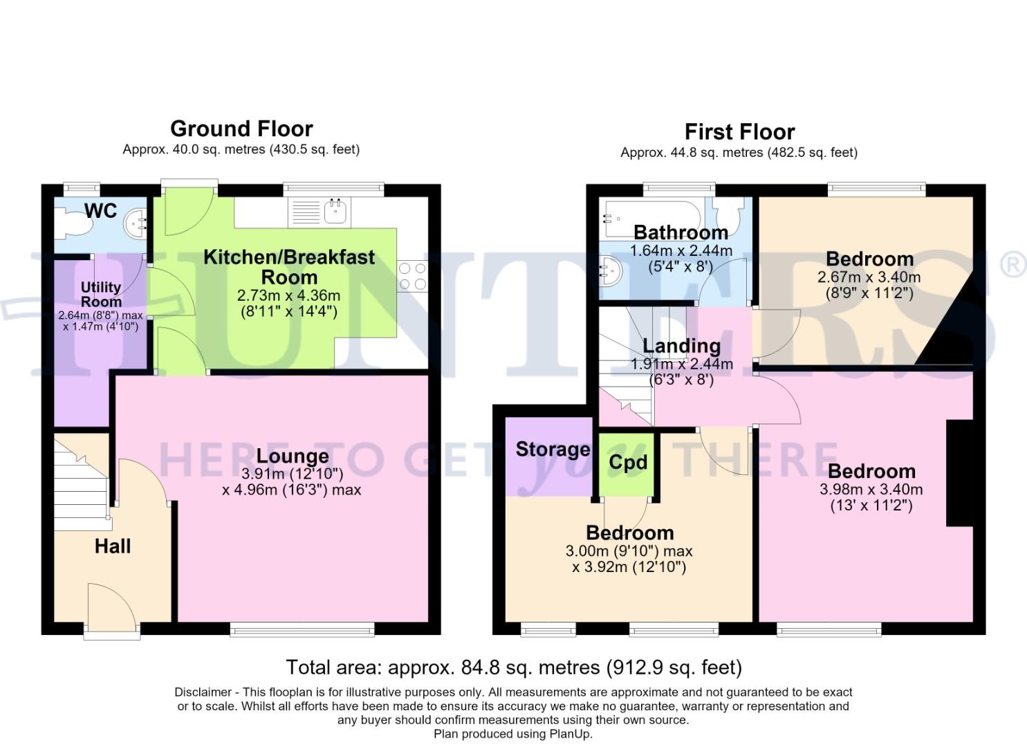 37, Dale Road, Manchester floorplan