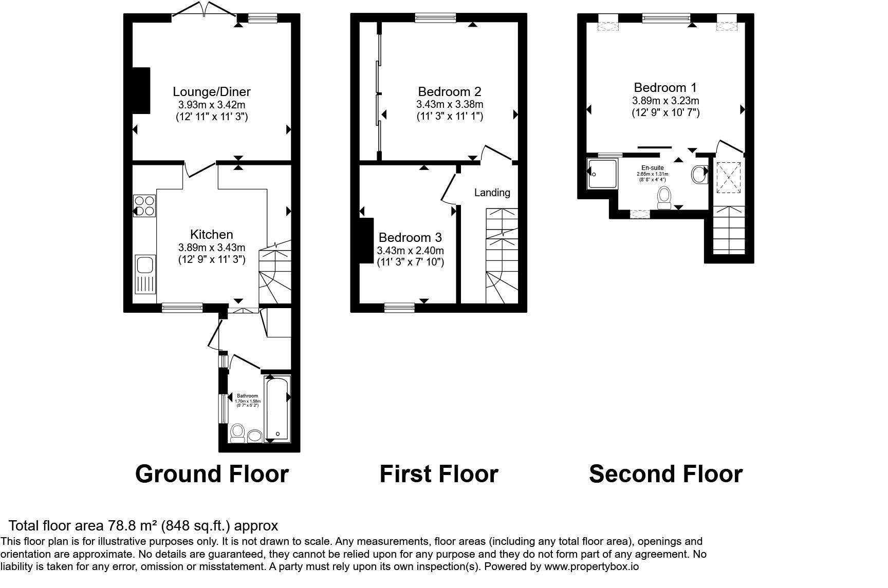 5, Portland Terrace, Newhaven floorplan