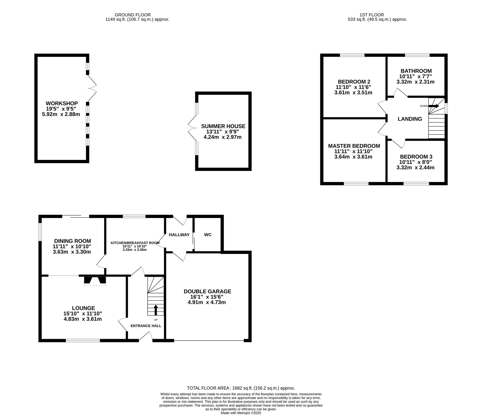 Trystings, Crewe floorplan