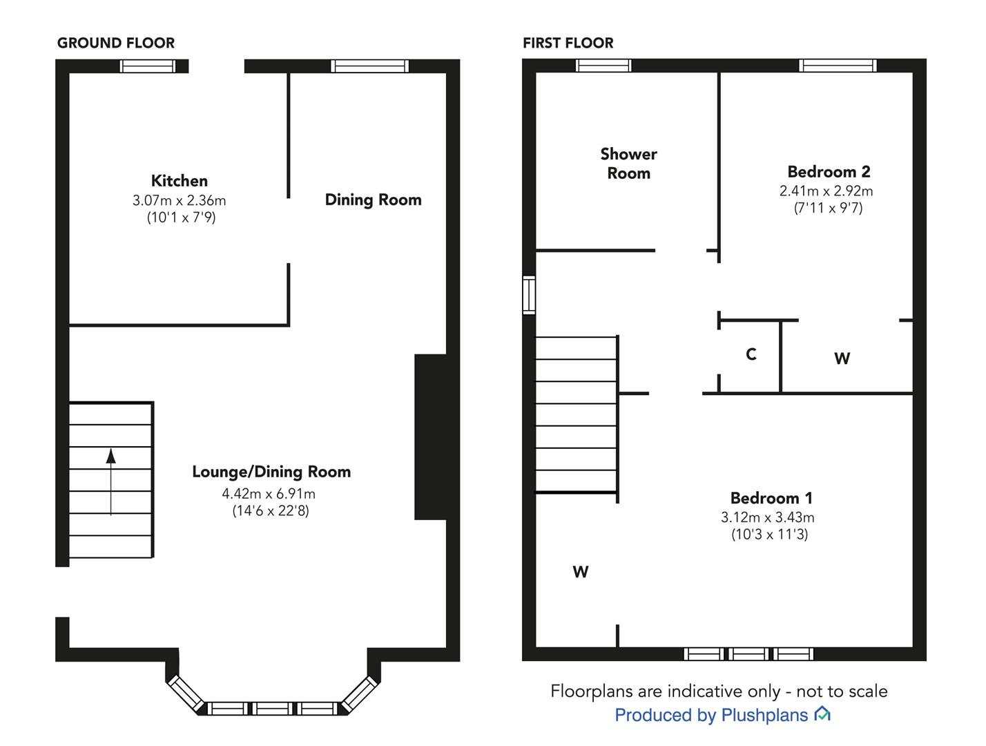 32, Blair Gardens, Gourock floorplan