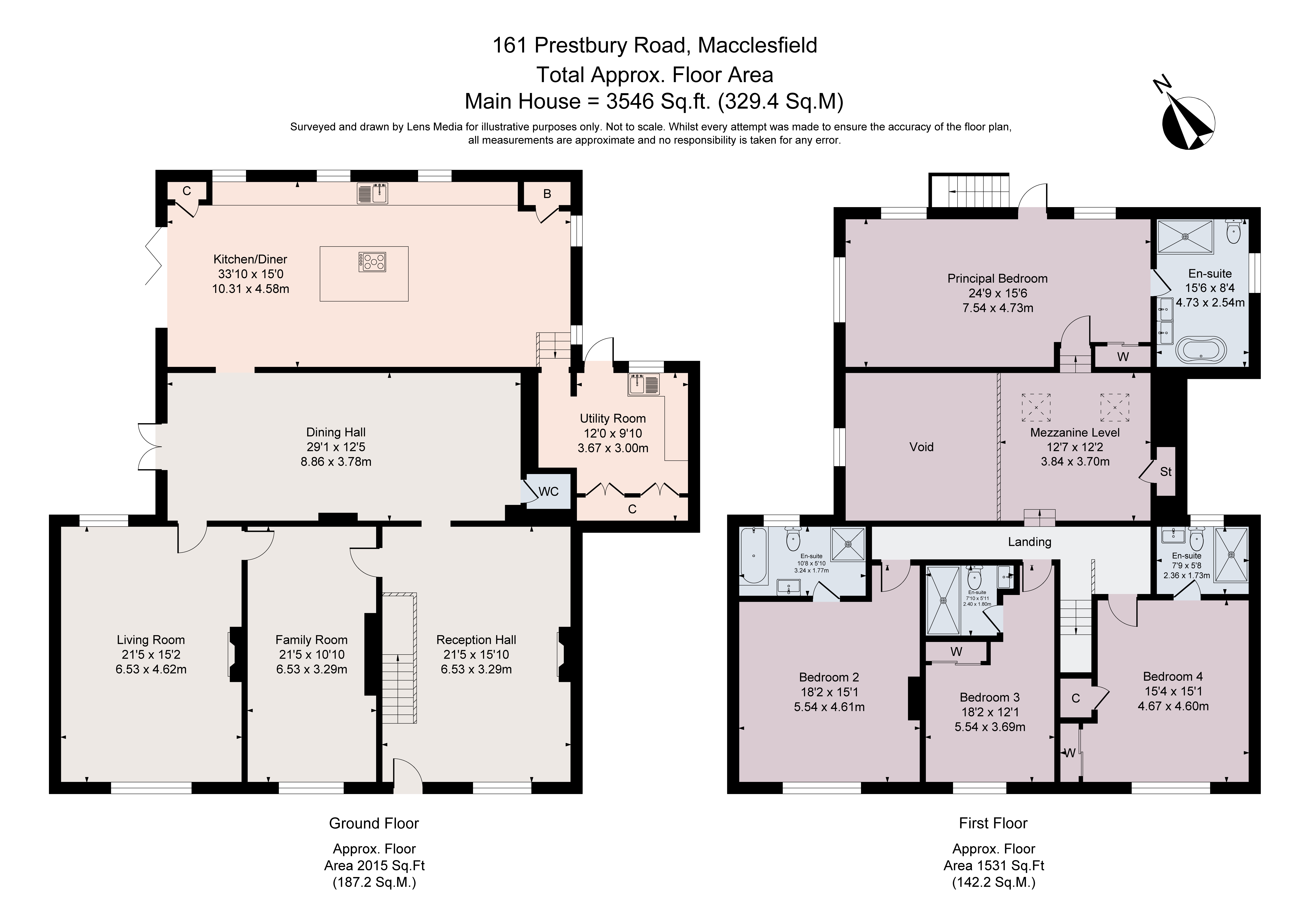 Prestbury Road, Cheshire floorplan