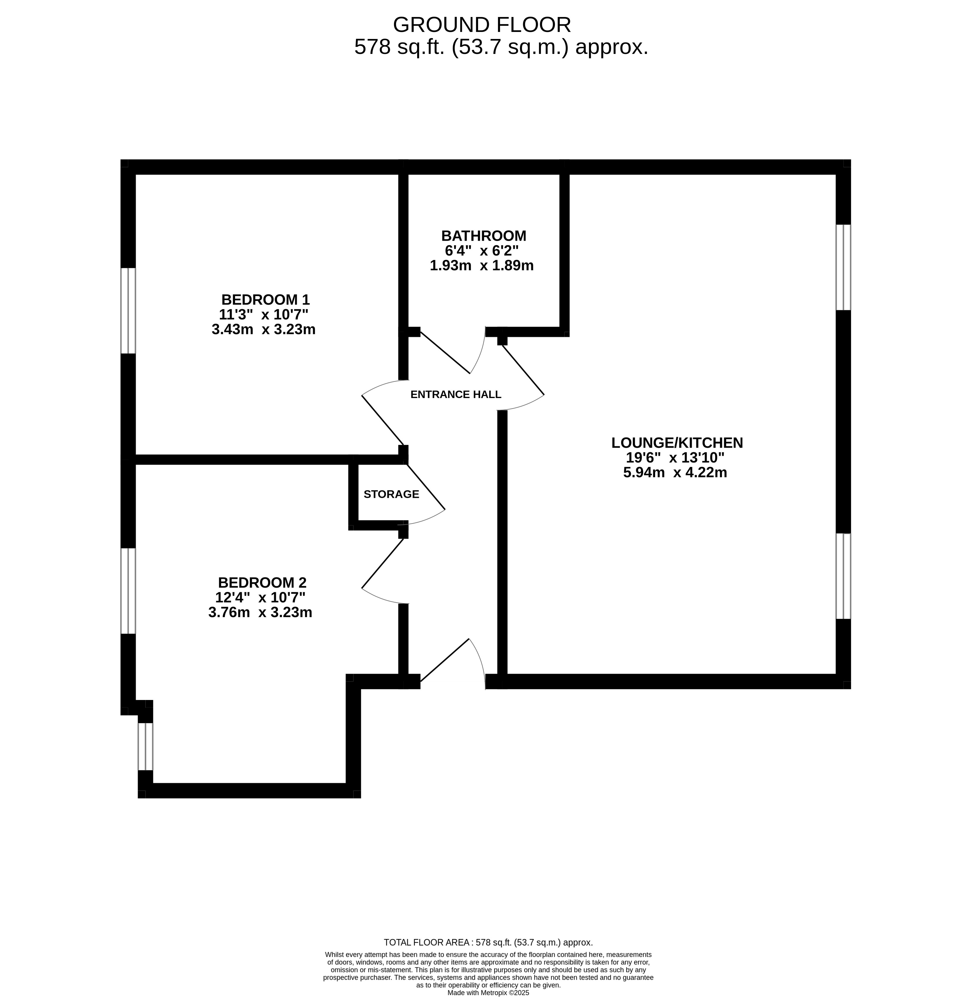 366, Ellerman Road, Merseyside floorplan