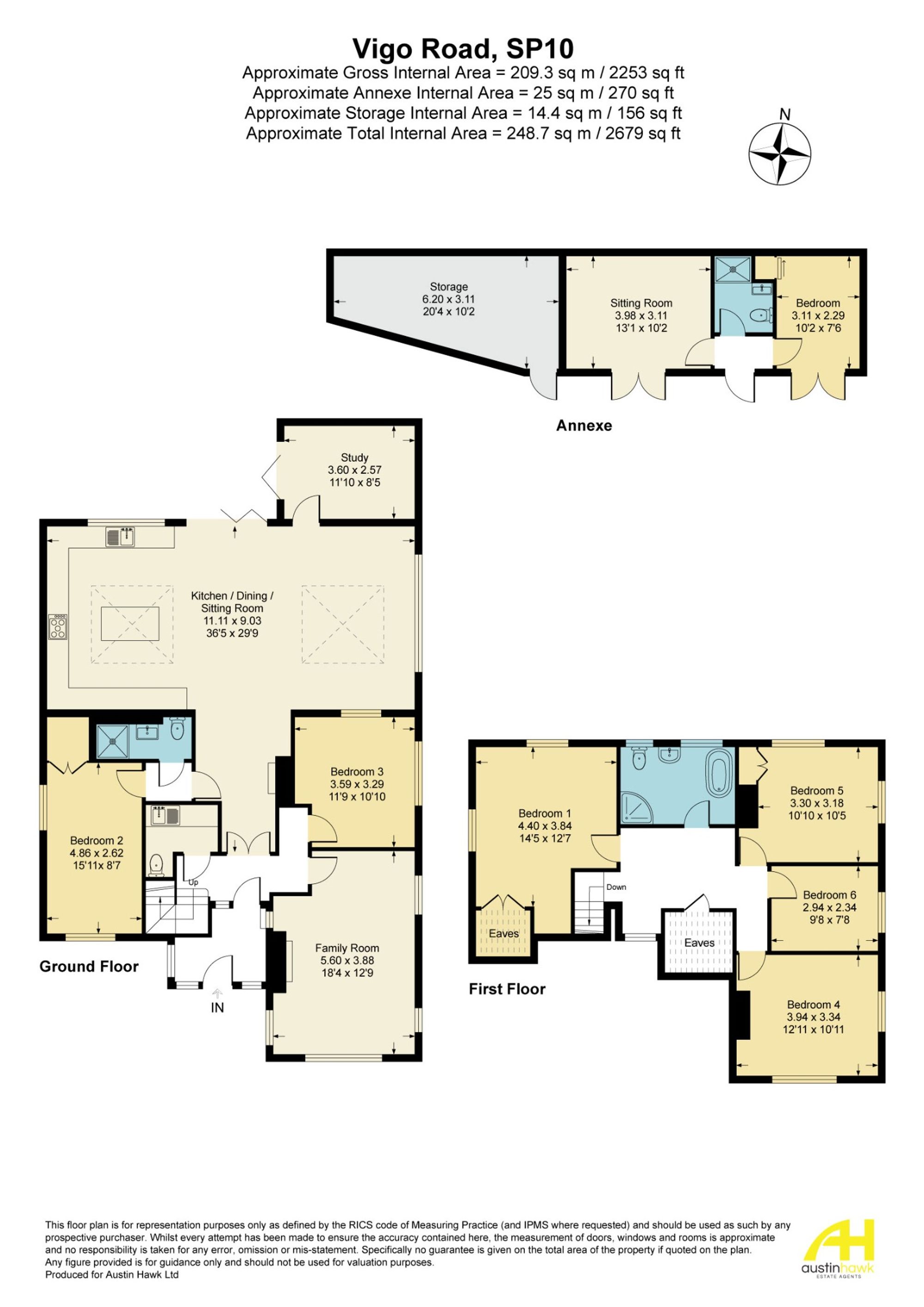 271 Vigo Road, Andover floorplan