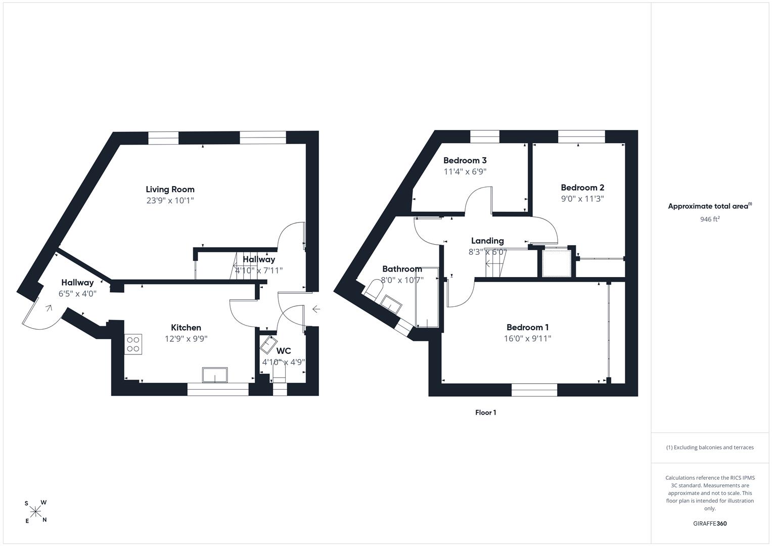 2, Renshaw Gardens, York floorplan