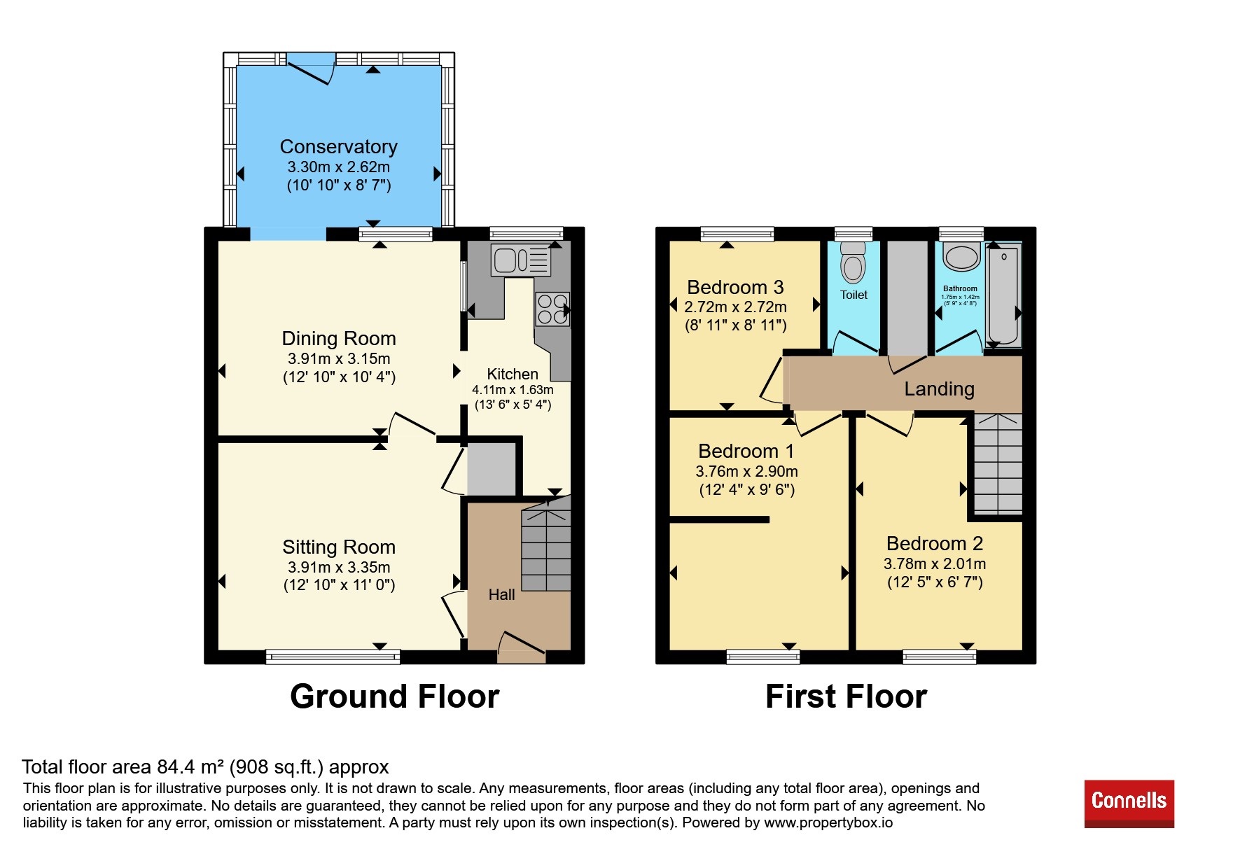 40, Lambrok Close, TROWBRIDGE floorplan