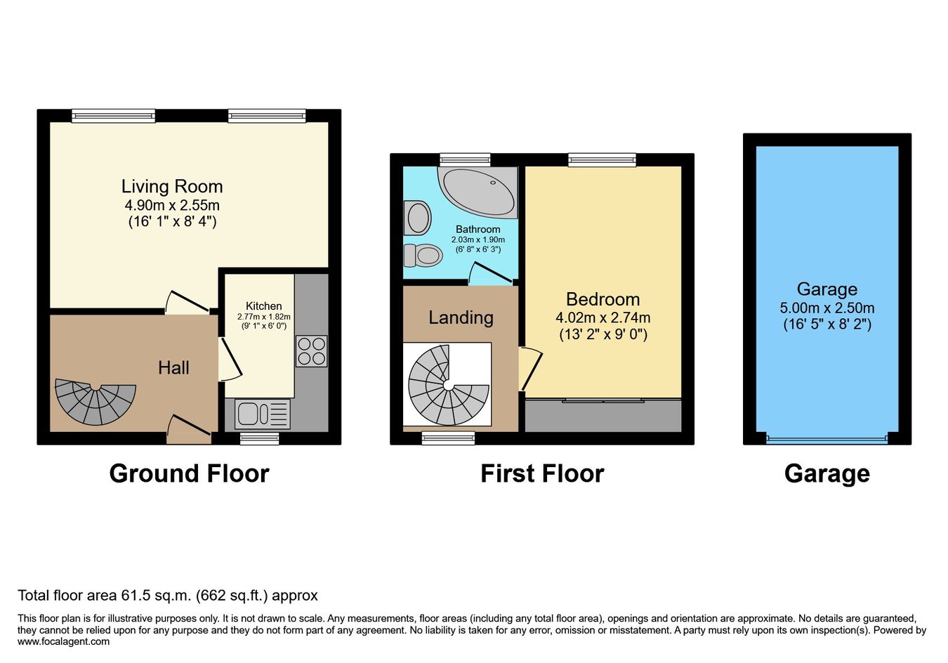 12 The Fairways, Ospringe Street, Faversham floorplan