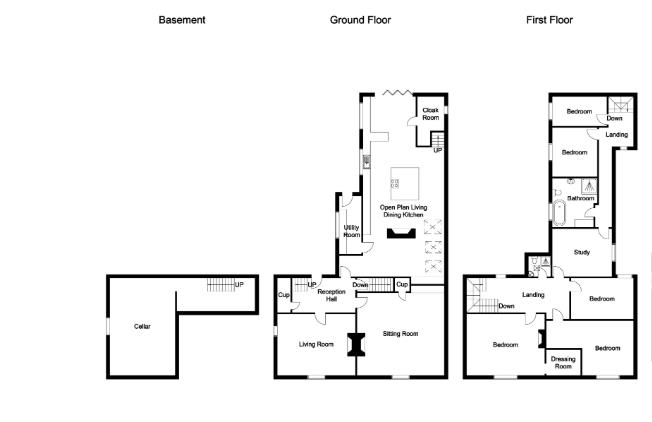Vine Farm & Barn, Low Street, East Drayton floorplan