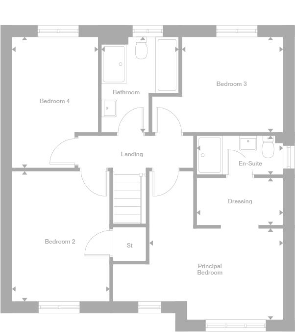 60, Off Catterick Road, Brough With St Giles, Catterick Garrison floorplan