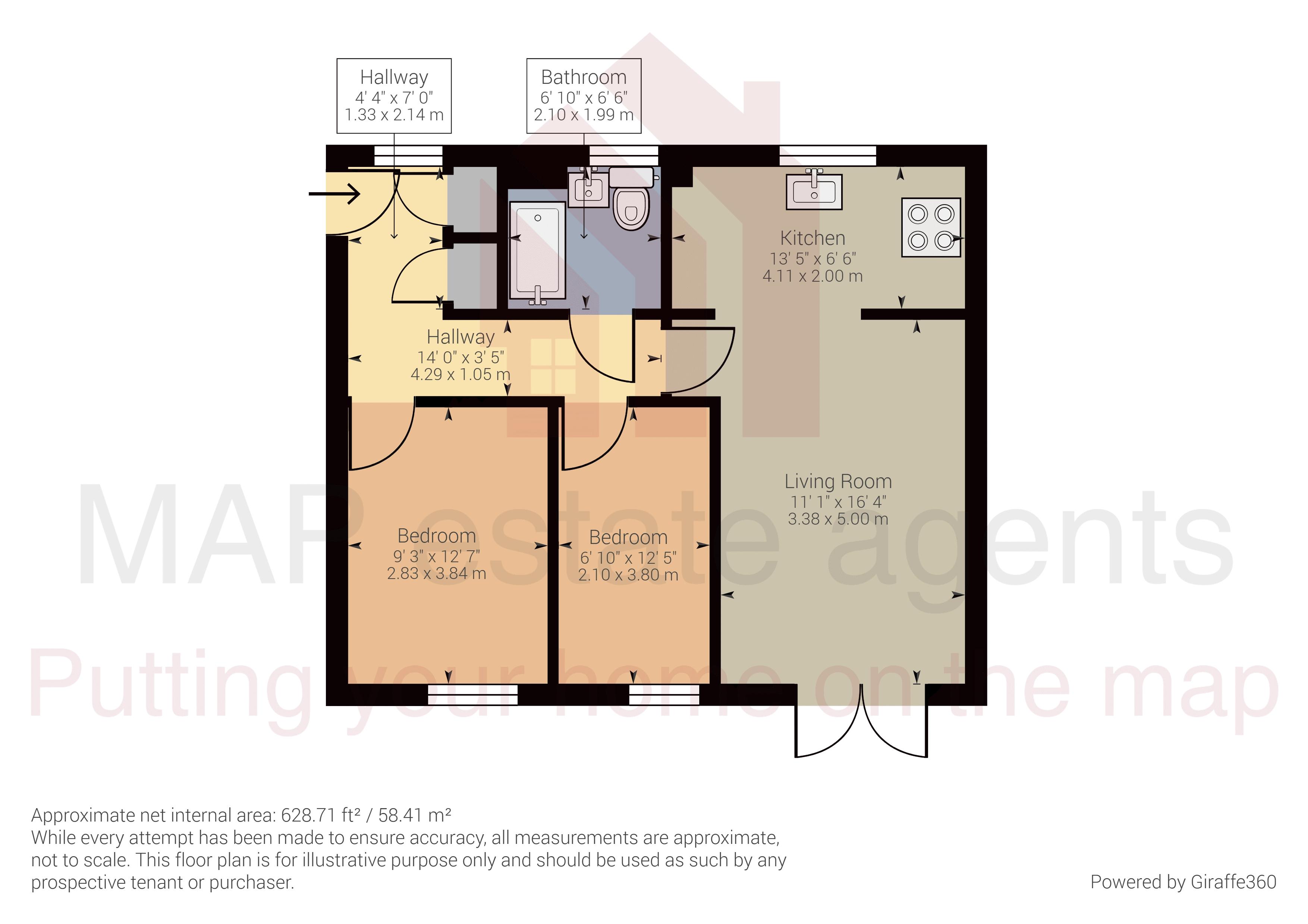 Stannary Road, Camborne TR14, 2 bedroom flat for sale 66226191