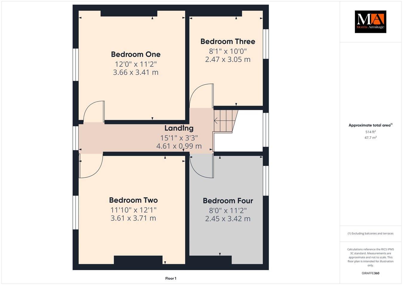 52, Ramnoth Road, Wisbech floorplan