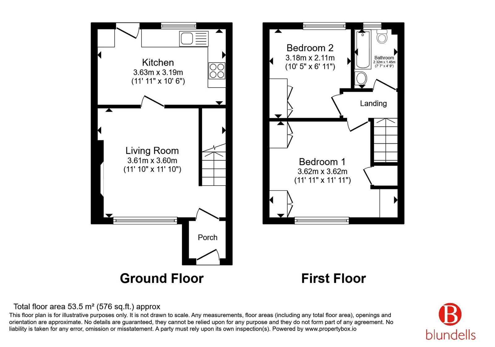 75, Pentland Road, Dronfield floorplan
